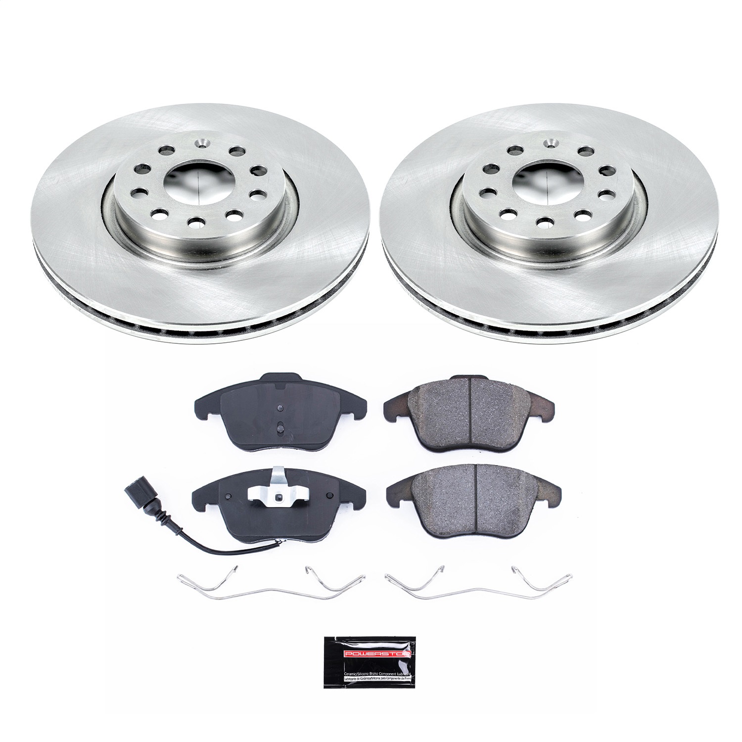 Power Stop - KOE2963 - Front - Disc Brake Pad and Rotor Kit