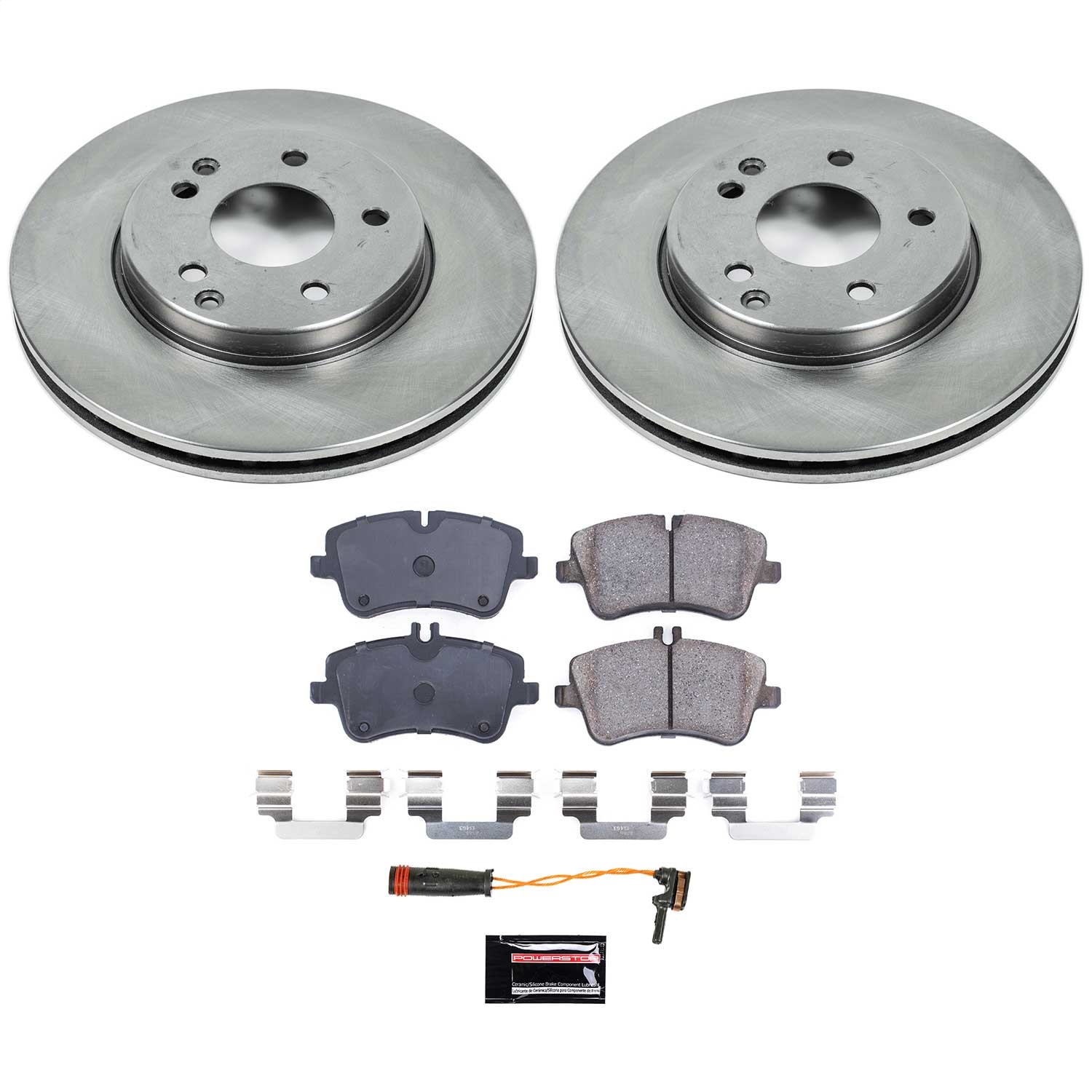 Power Stop - KOE3048 - Front - Disc Brake Pad and Rotor Kit