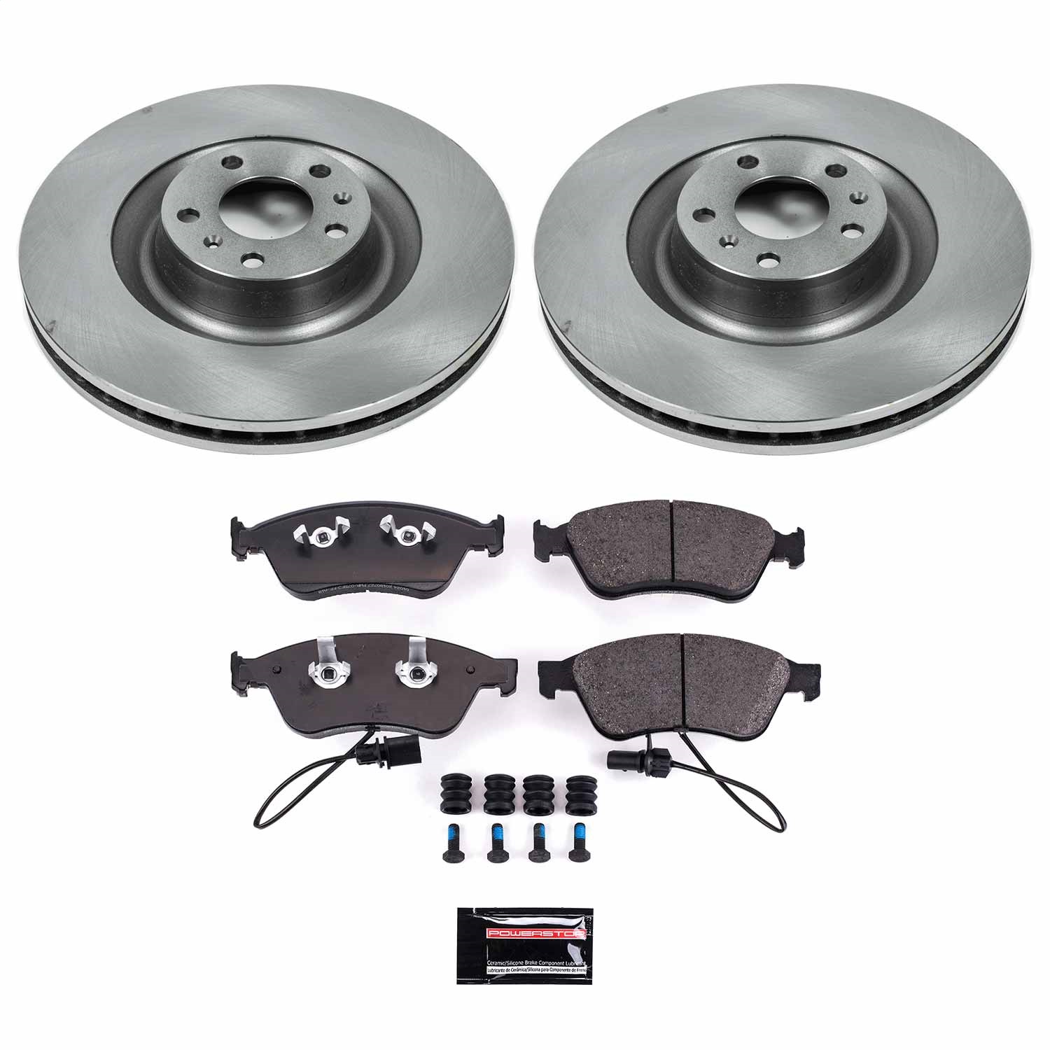 Power Stop - KOE4570 - Front - Disc Brake Pad and Rotor Kit