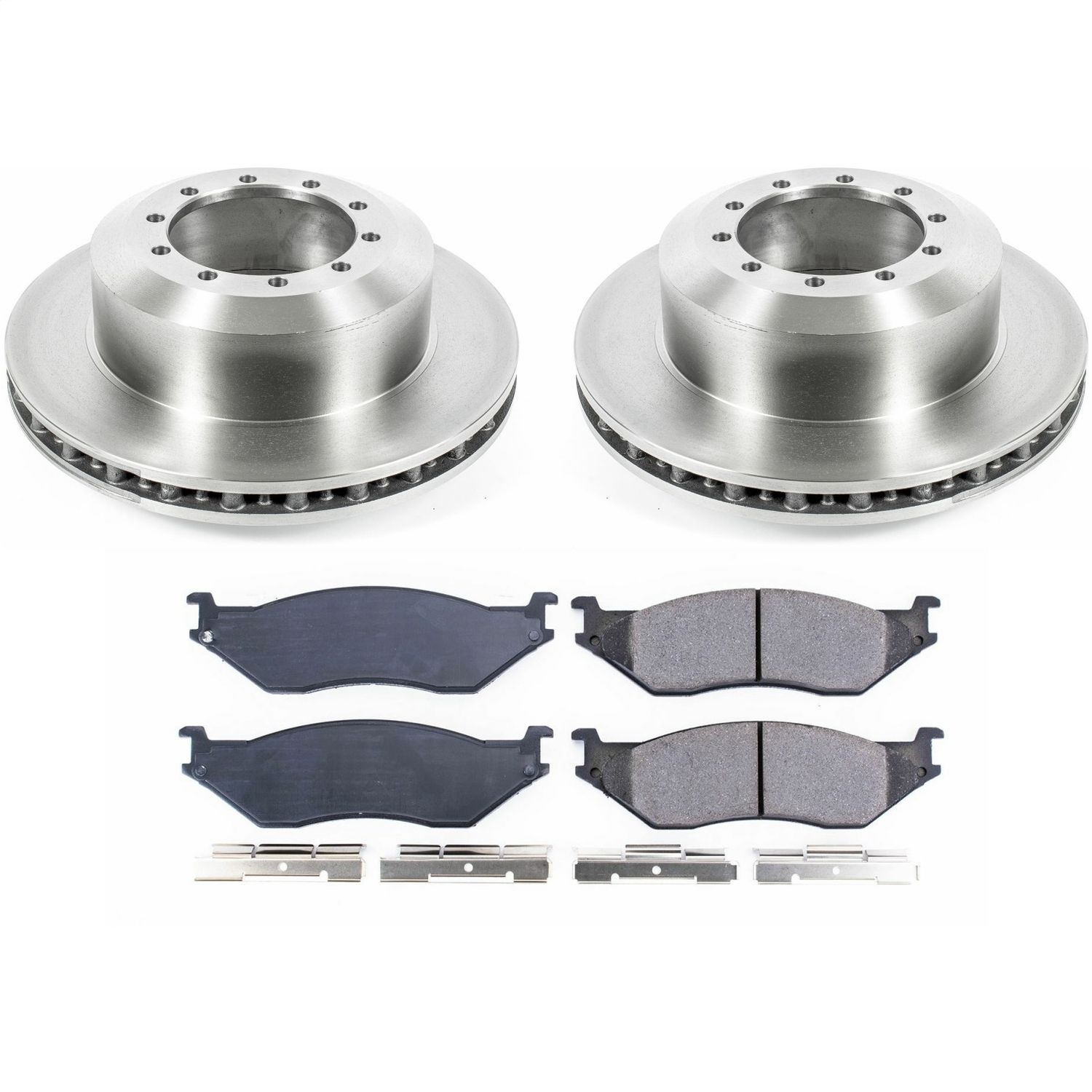 Power Stop - KOE5184 - Rear - Disc Brake Pad and Rotor Kit