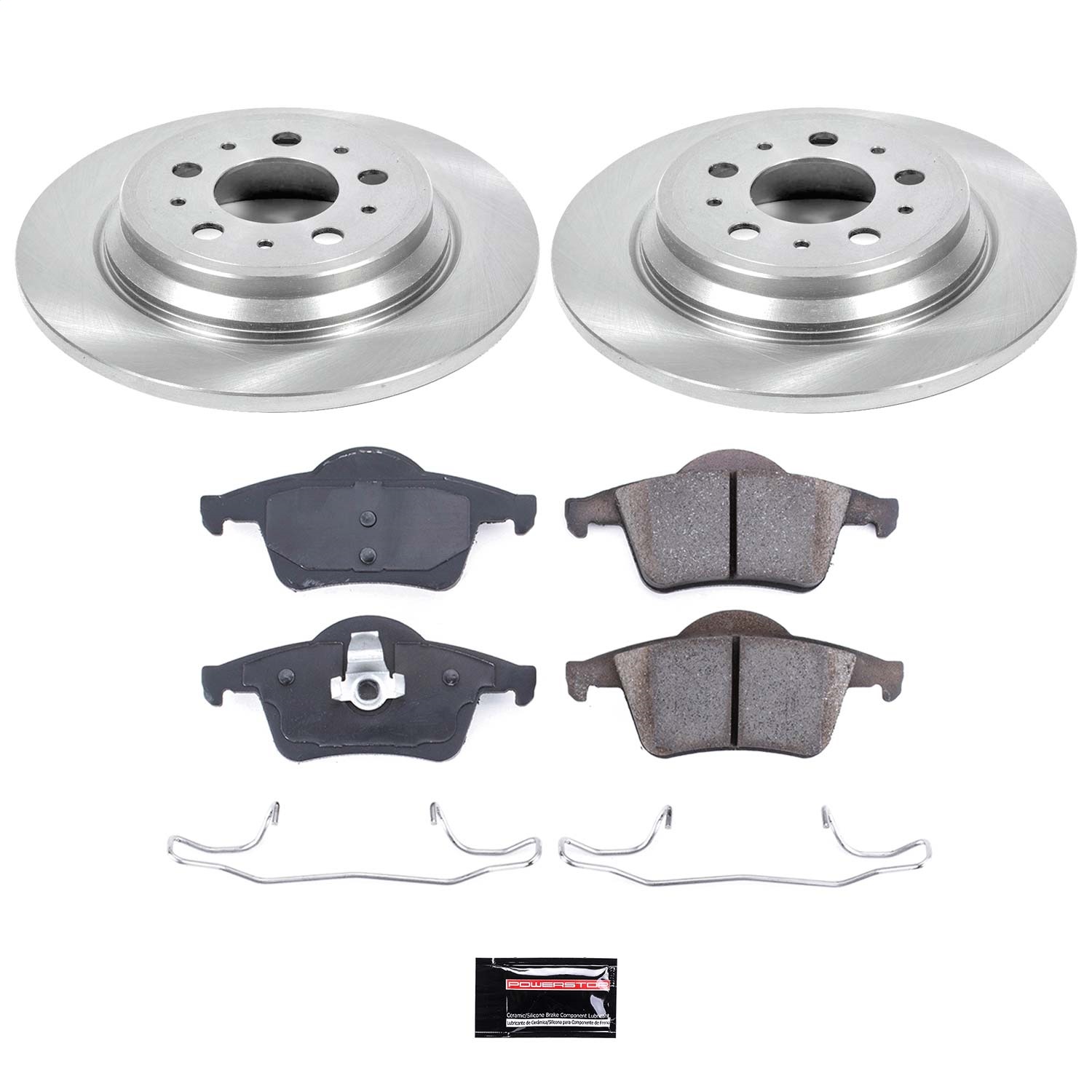 Power Stop - KOE5194 - Rear - Disc Brake Pad and Rotor Kit