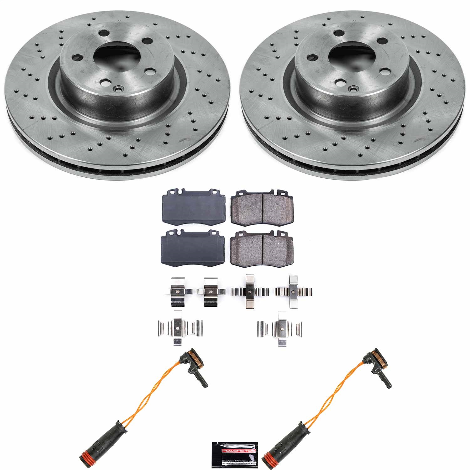 Power Stop - KOE5235 - Front - Disc Brake Pad and Rotor Kit