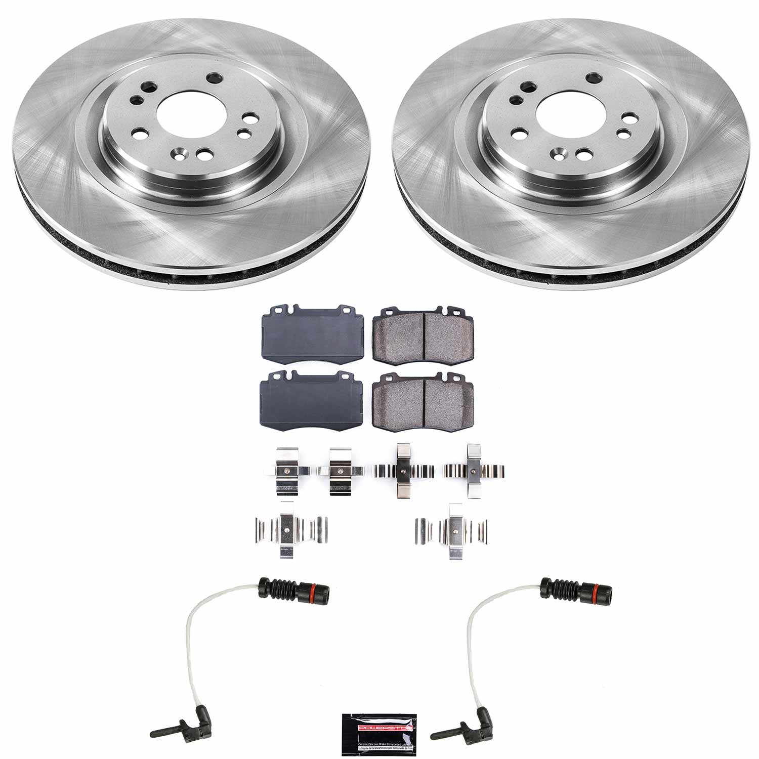 Power Stop - KOE5236 - Front - Disc Brake Pad and Rotor Kit