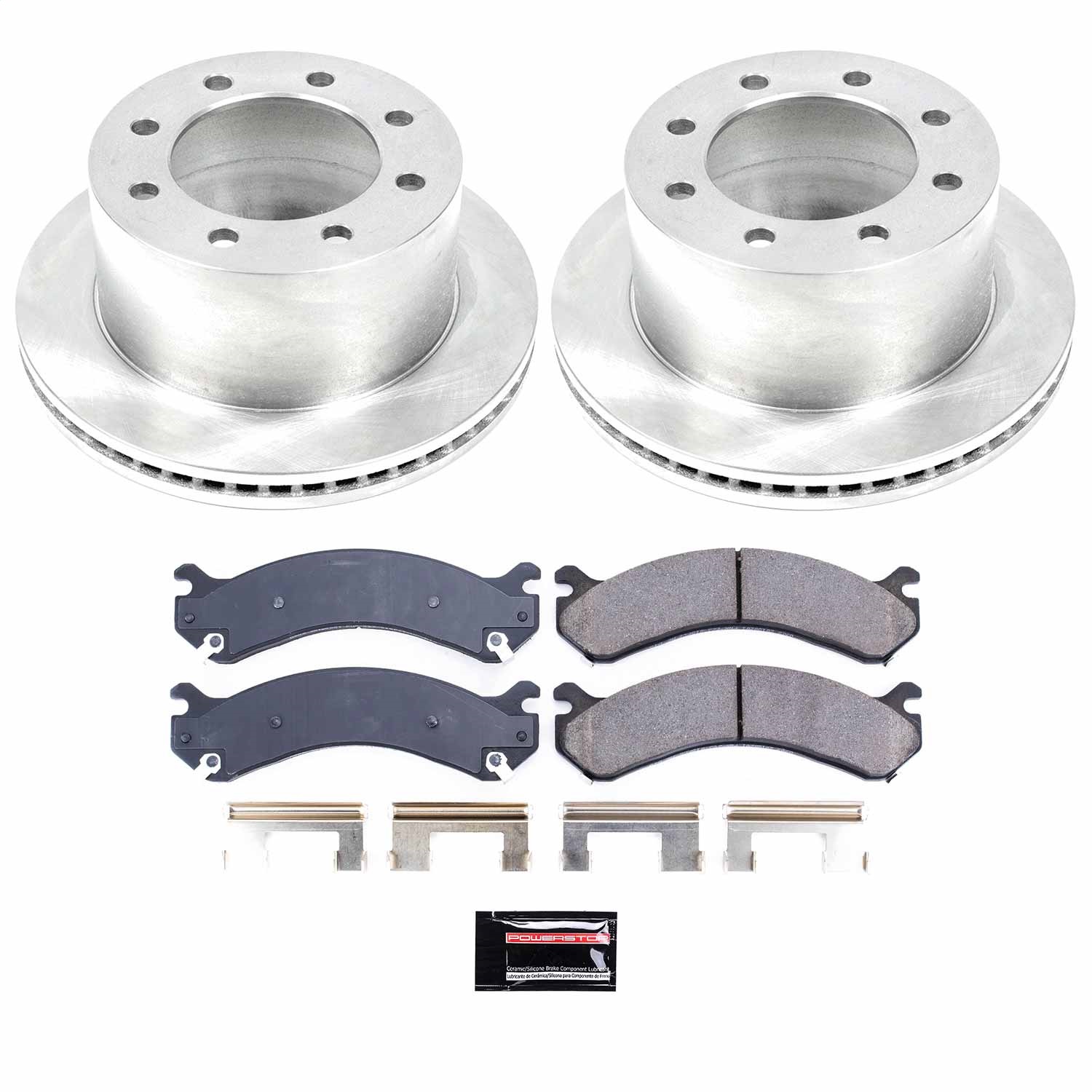 Power Stop - KOE5337 - Rear - Disc Brake Pad and Rotor Kit