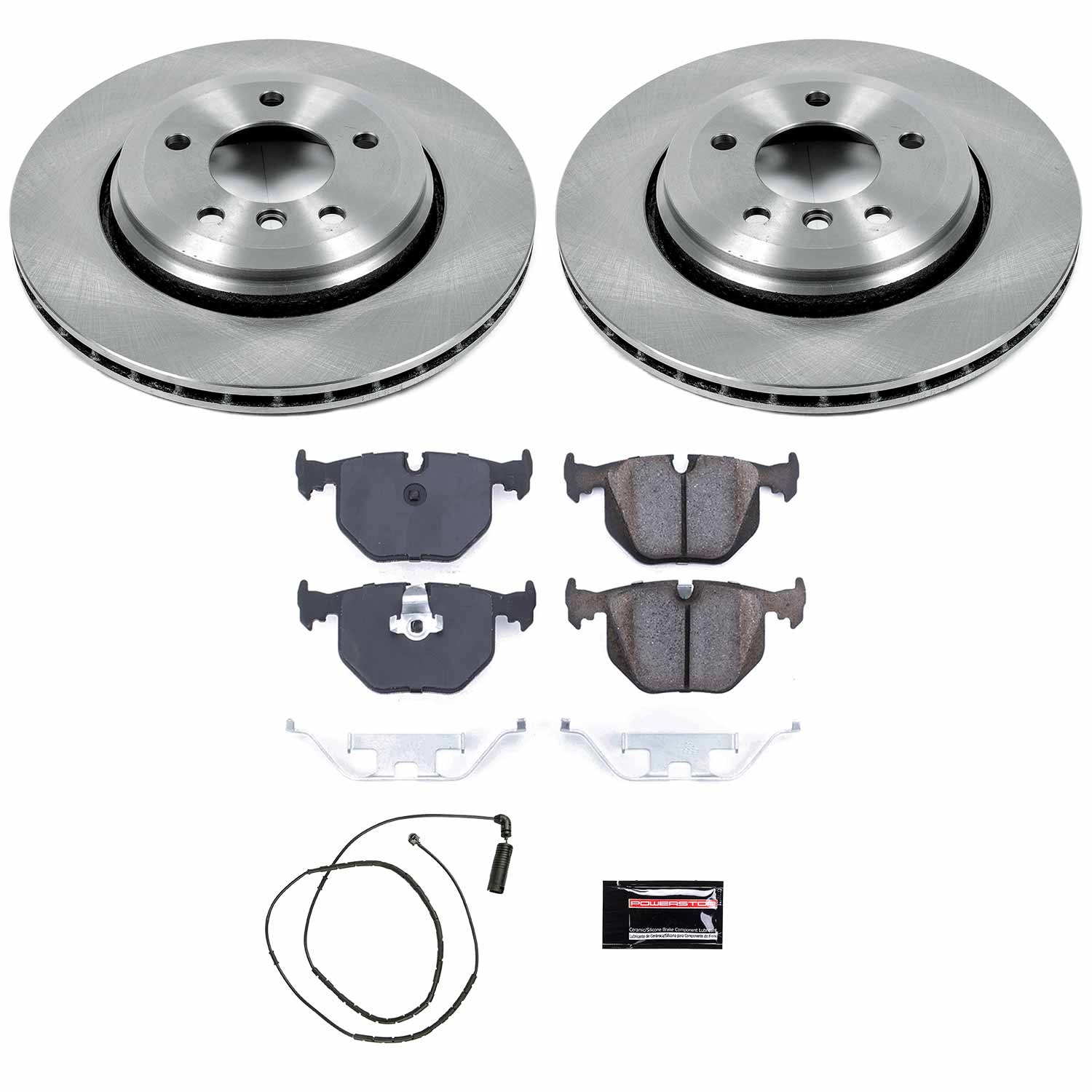 Power Stop - KOE5729 - Rear - Disc Brake Pad and Rotor Kit
