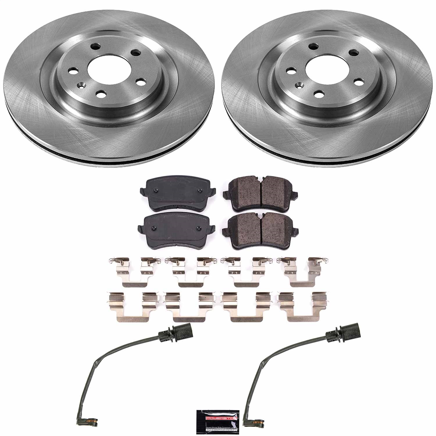 Power Stop - KOE6001 - Rear - Disc Brake Pad and Rotor Kit