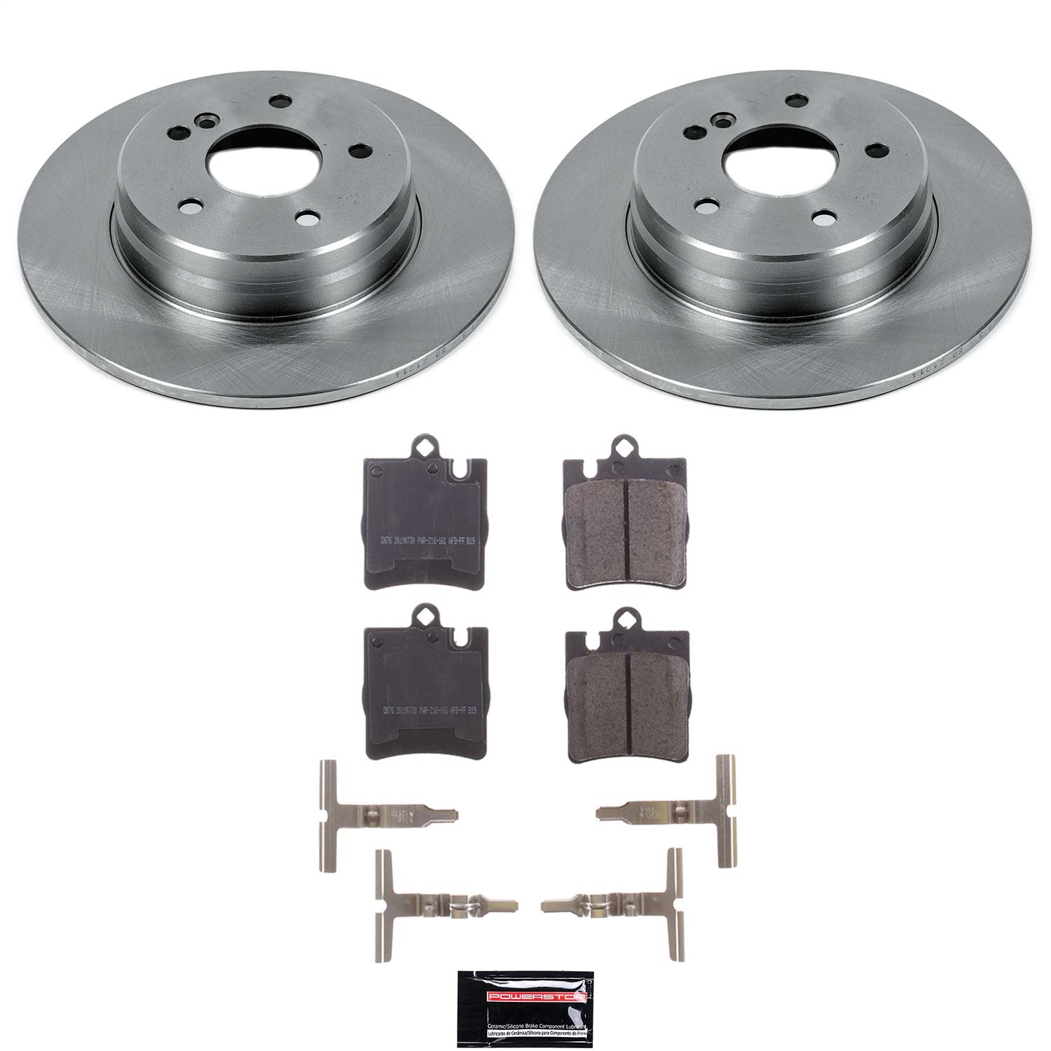 Power Stop - KOE620 - Rear - Disc Brake Pad and Rotor Kit