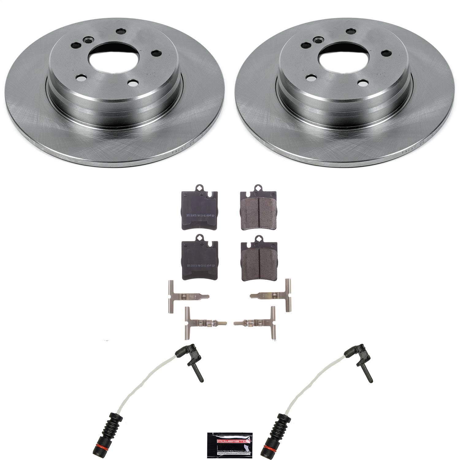Power Stop - KOE621 - Rear - Disc Brake Pad and Rotor Kit