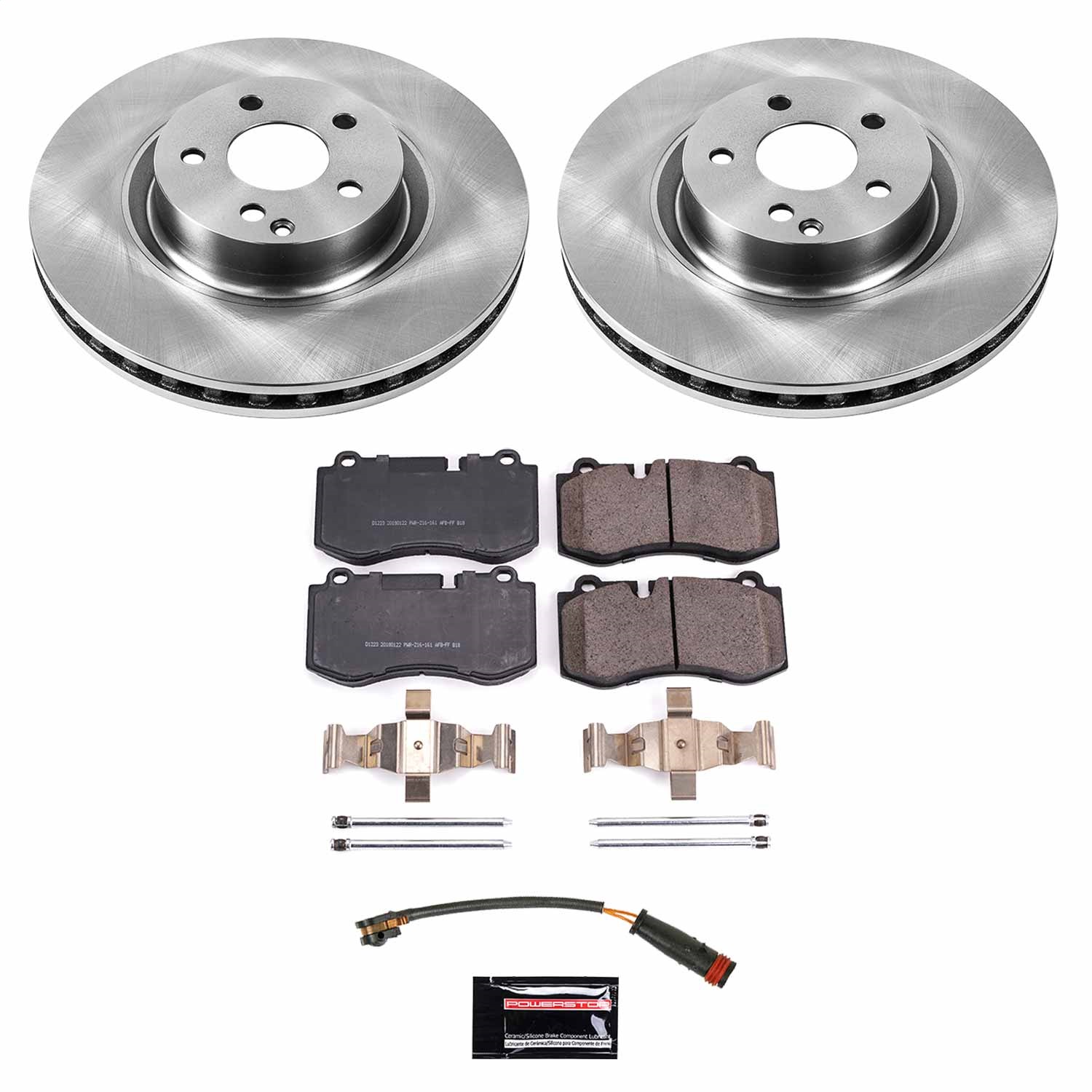 Power Stop - KOE6231 - Front - Disc Brake Pad and Rotor Kit