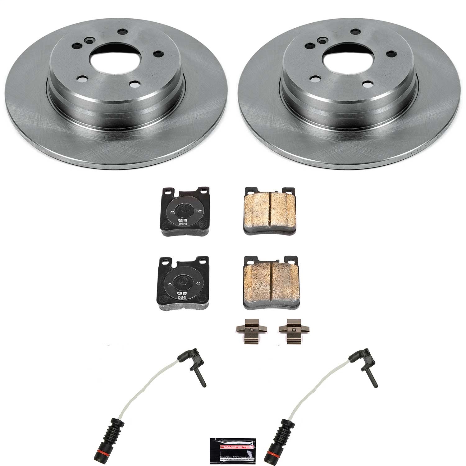 Power Stop - KOE624 - Rear - Disc Brake Pad and Rotor Kit
