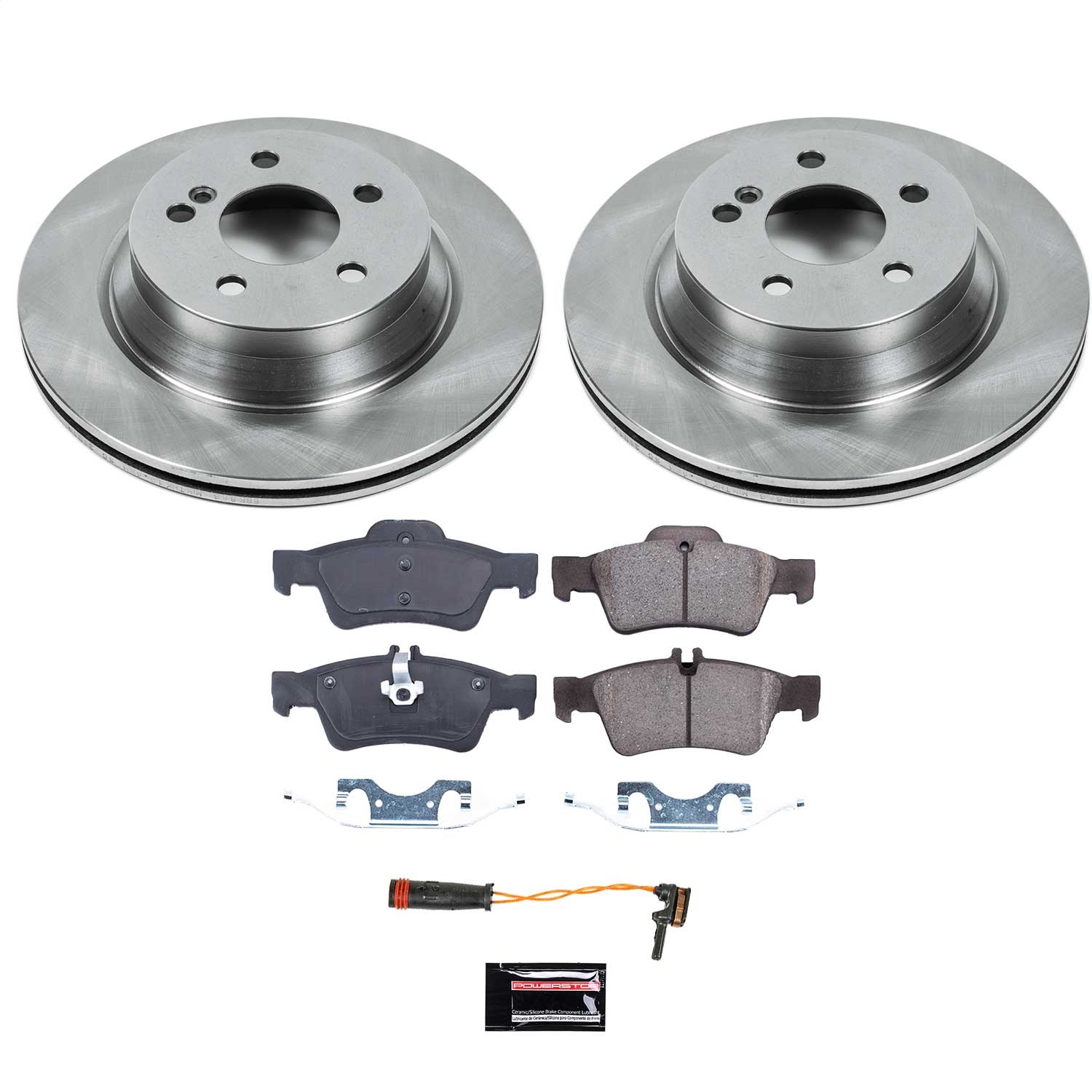 Power Stop - KOE6359 - Rear - Disc Brake Pad and Rotor Kit