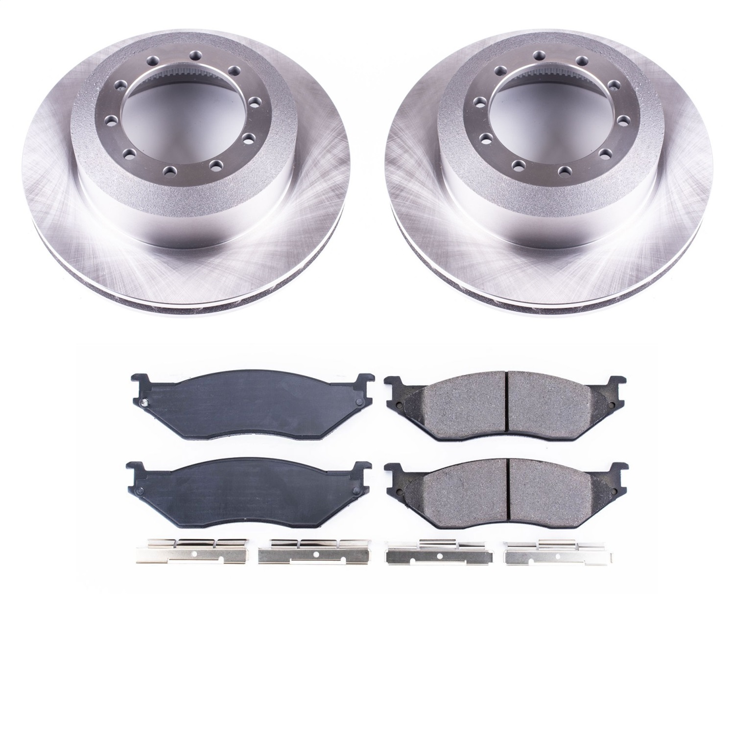 Power Stop - KOE6410 - Rear - Disc Brake Pad and Rotor Kit