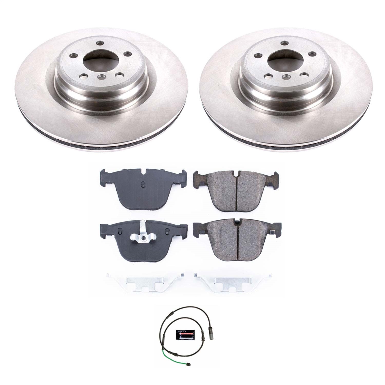 Power Stop - KOE6416 - Rear - Disc Brake Pad and Rotor Kit