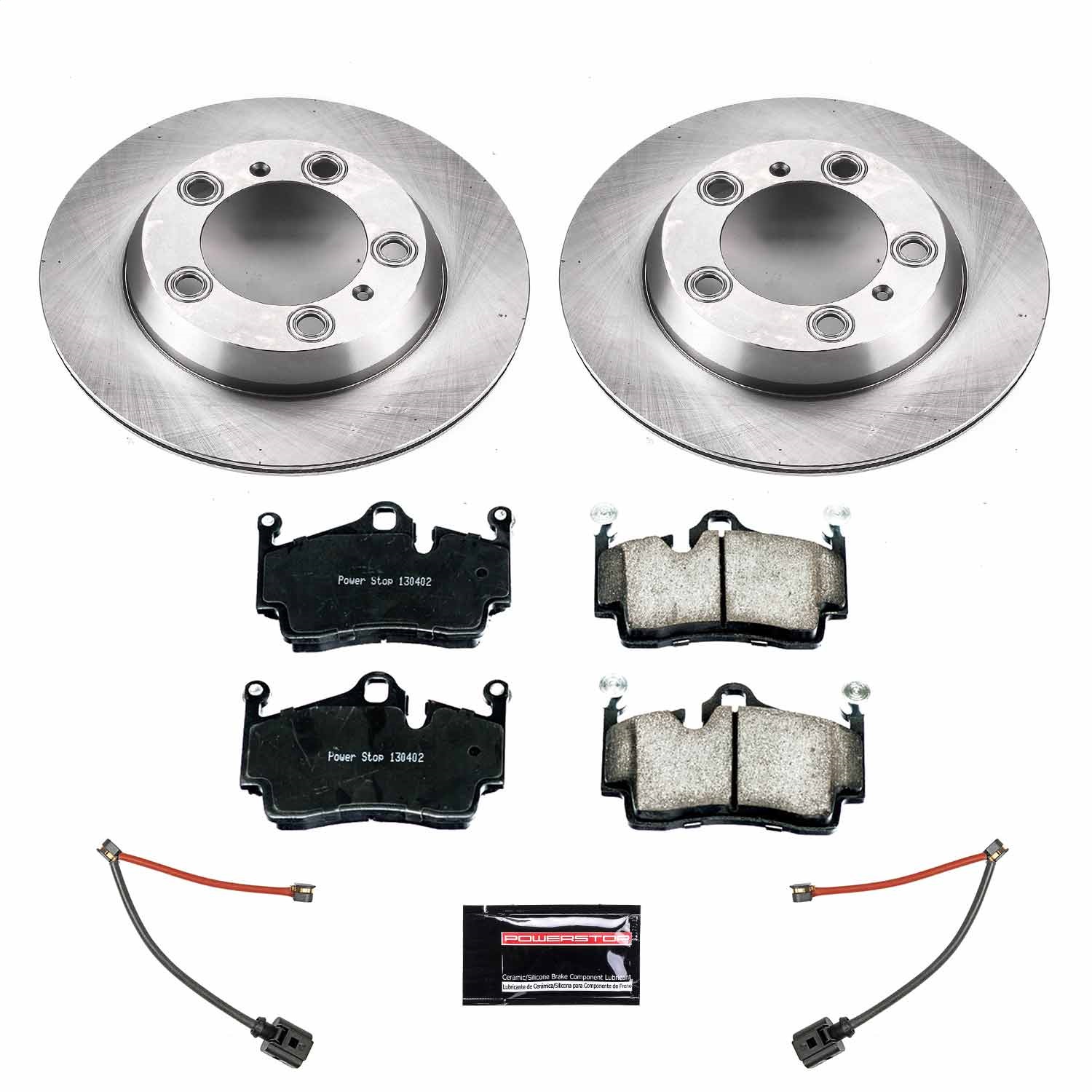 Power Stop - KOE7088 - Rear - Disc Brake Pad and Rotor Kit