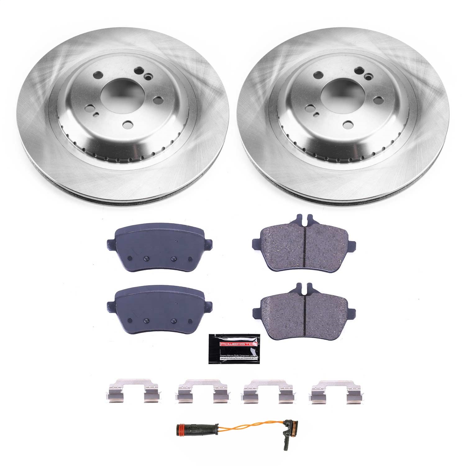 Power Stop - KOE7181 - Rear - Disc Brake Pad and Rotor Kit