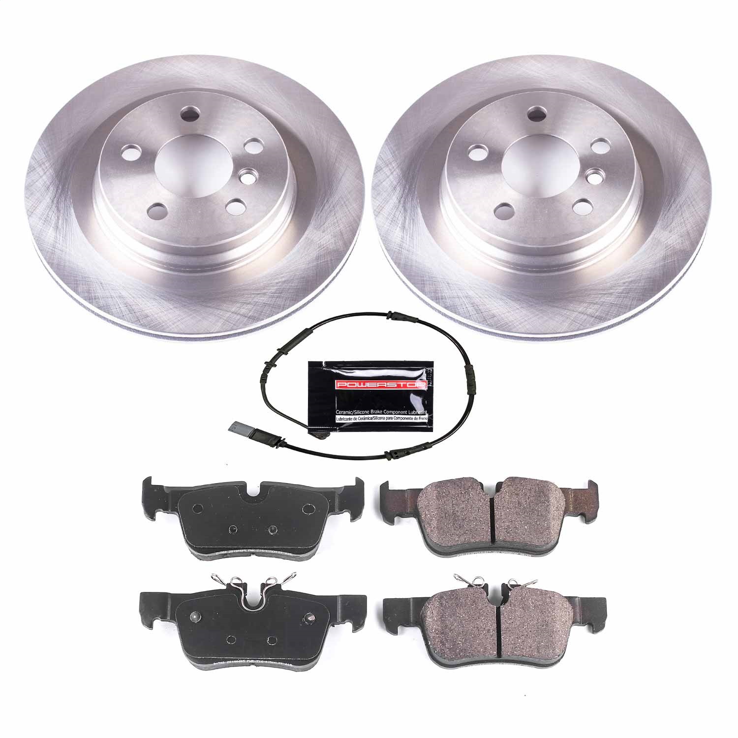 Power Stop - KOE7899 - Rear - Disc Brake Pad and Rotor Kit
