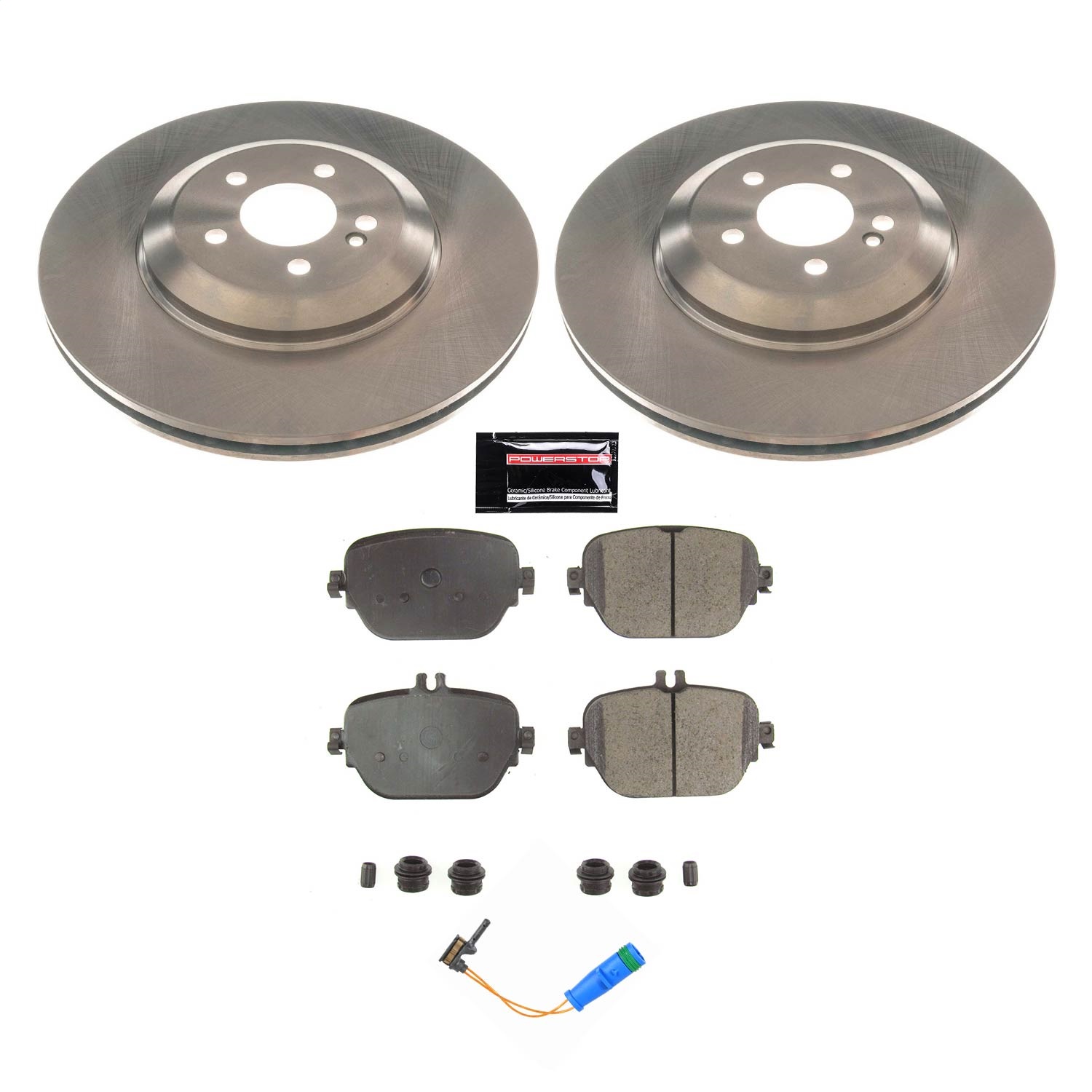 Power Stop - KOE8153 - Rear - Disc Brake Pad and Rotor Kit