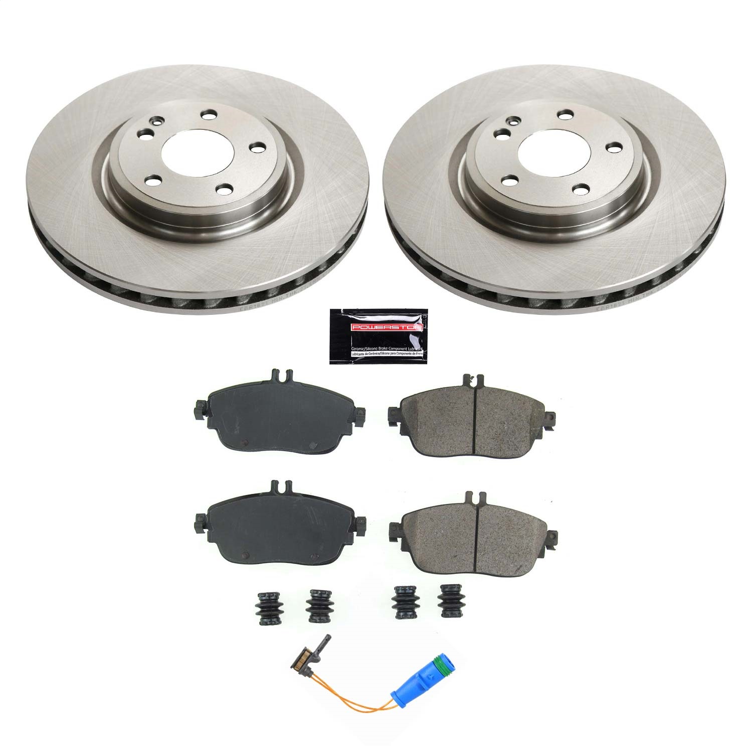 Power Stop - KOE8266 - Front - Disc Brake Pad and Rotor Kit