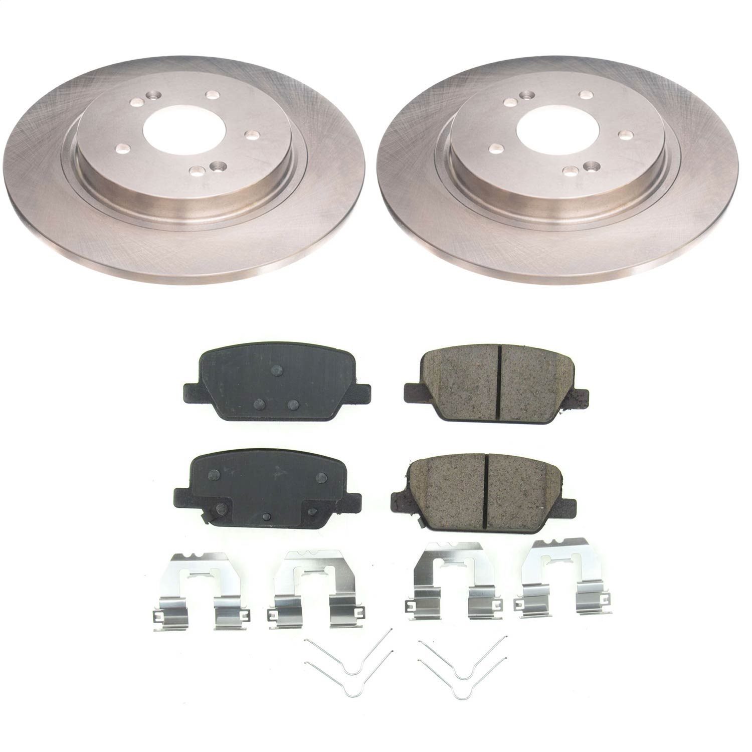 Power Stop - KOE8310 - Rear - Disc Brake Pad and Rotor Kit
