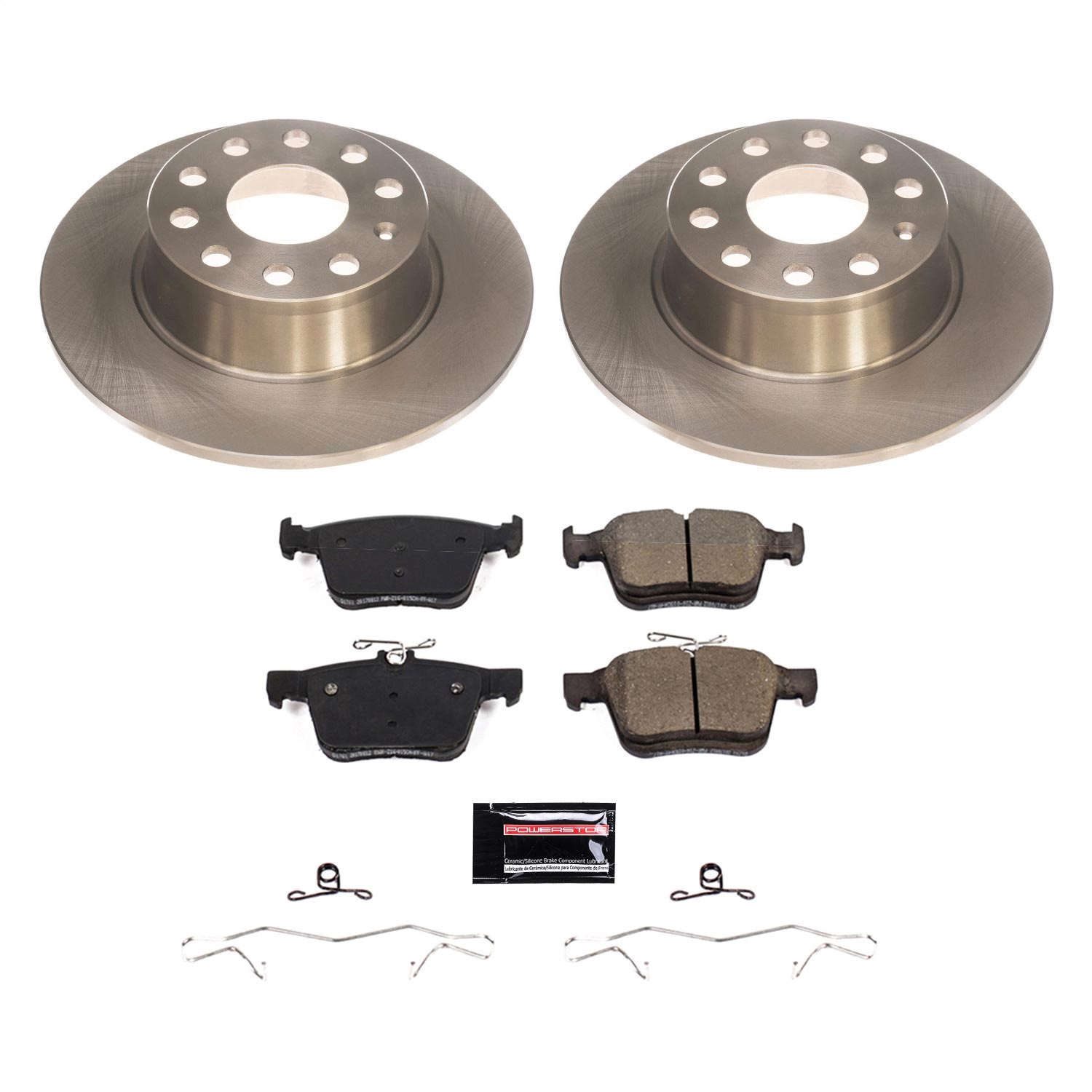 Power Stop - KOE8337 - Rear - Disc Brake Pad and Rotor Kit