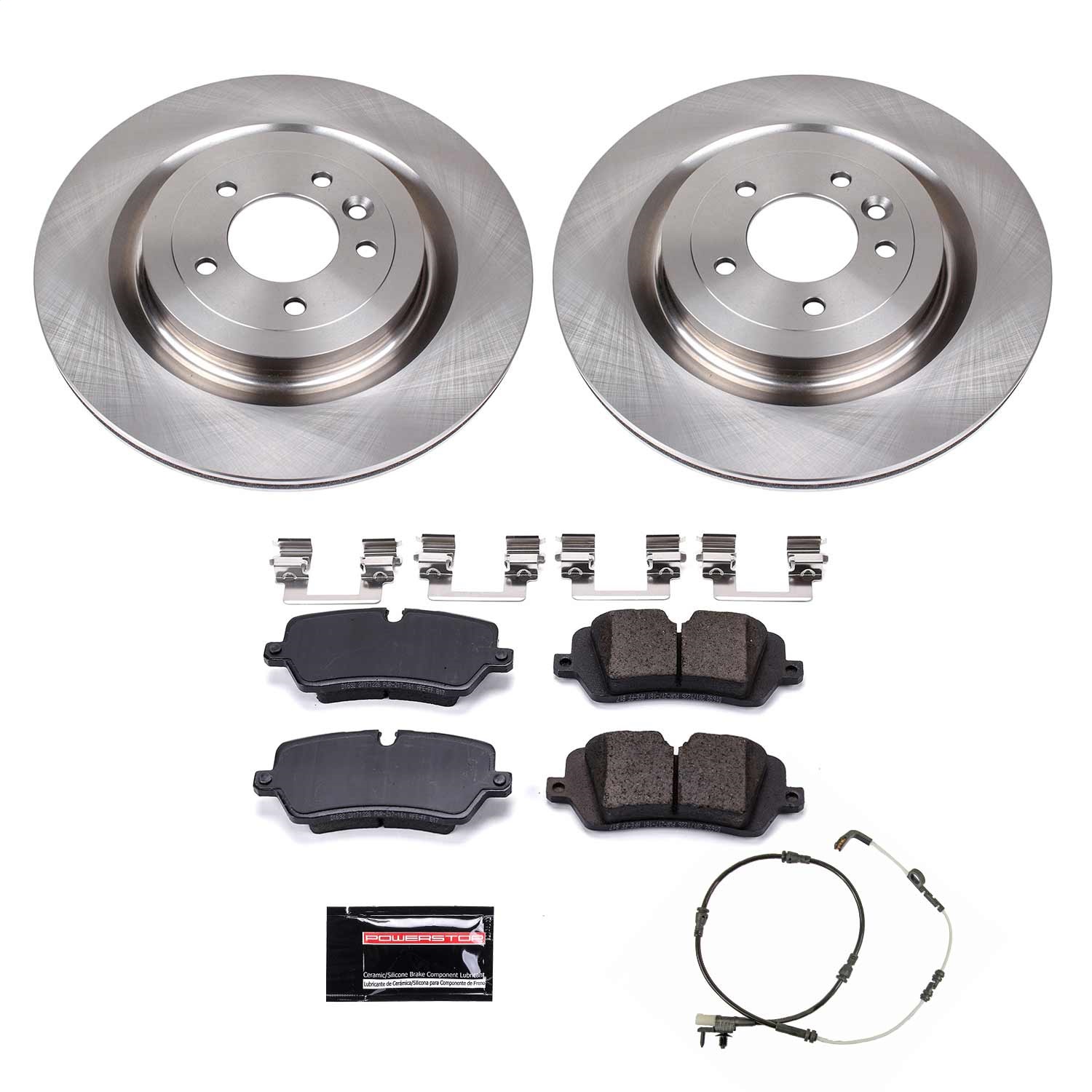 Power Stop - KOE8385 - Rear - Disc Brake Pad and Rotor Kit