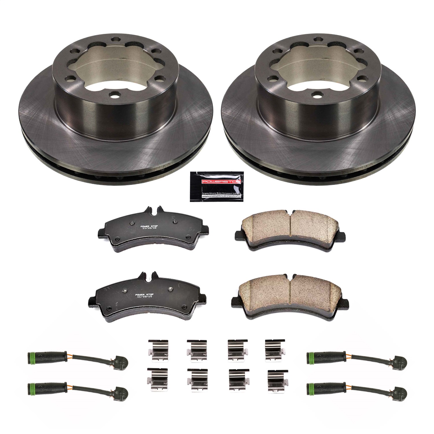 Power Stop - KOE8429 - Rear - Disc Brake Pad and Rotor Kit