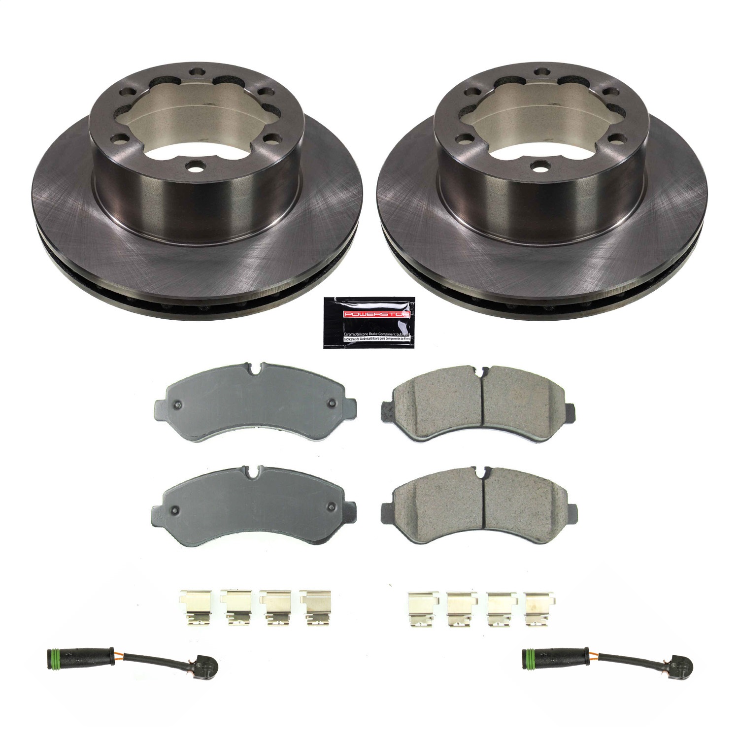 Power Stop - KOE8431 - Rear - Disc Brake Pad and Rotor Kit