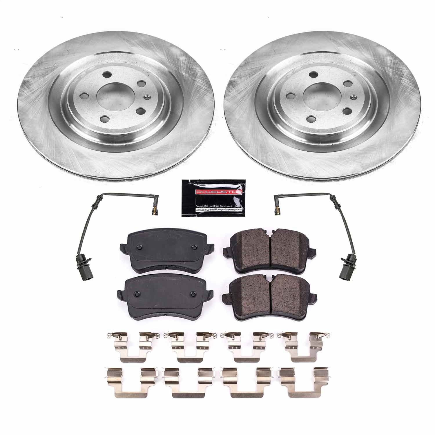 Power Stop - KOE8486 - Rear - Disc Brake Pad and Rotor Kit