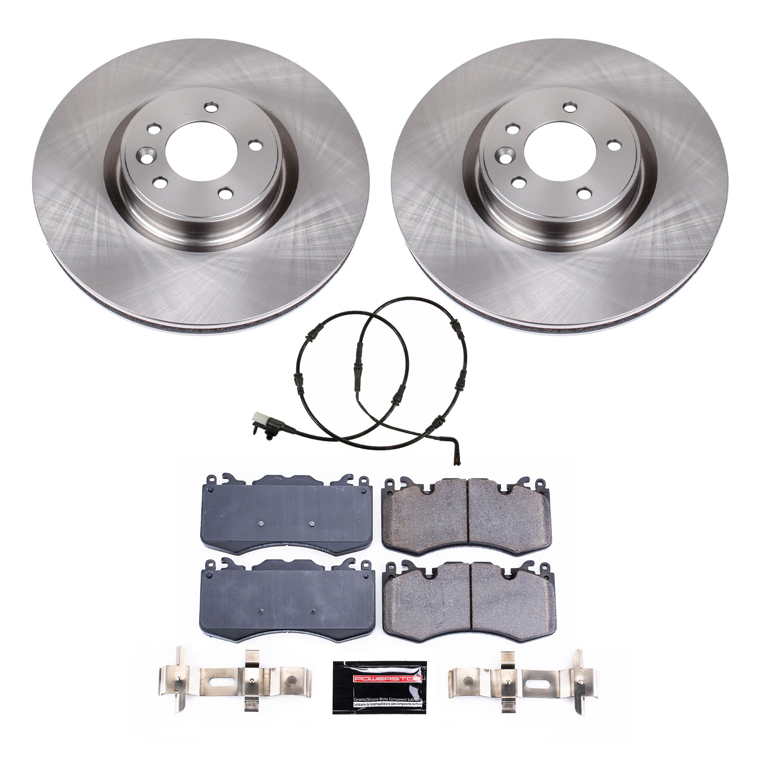 Power Stop - KOE8826 - Front - Disc Brake Pad and Rotor Kit