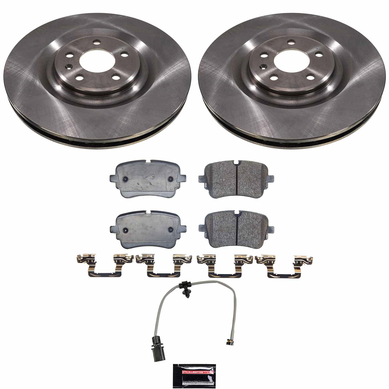 Power Stop - KOE8868 - Rear - Disc Brake Pad and Rotor Kit