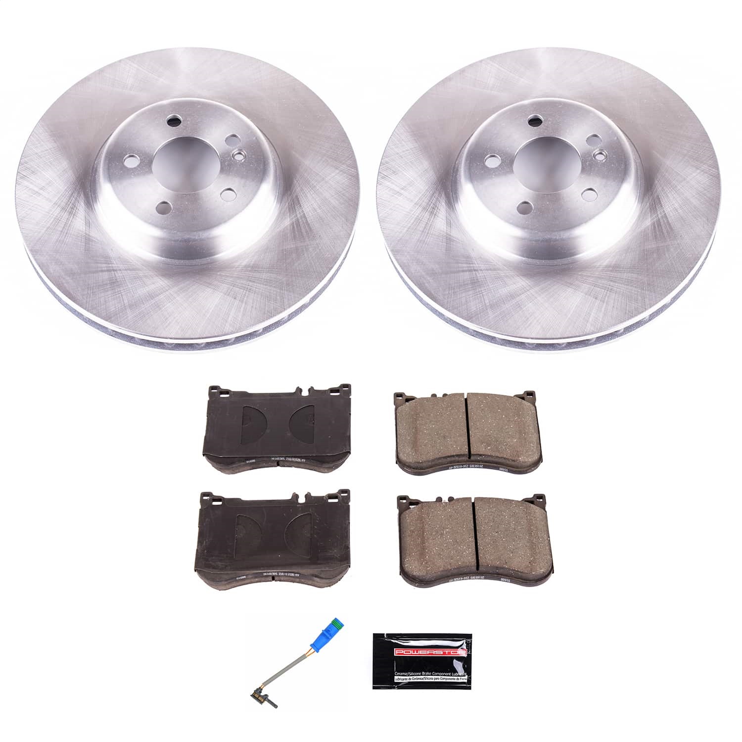 Power Stop - KOE9011 - Front - Disc Brake Pad and Rotor Kit