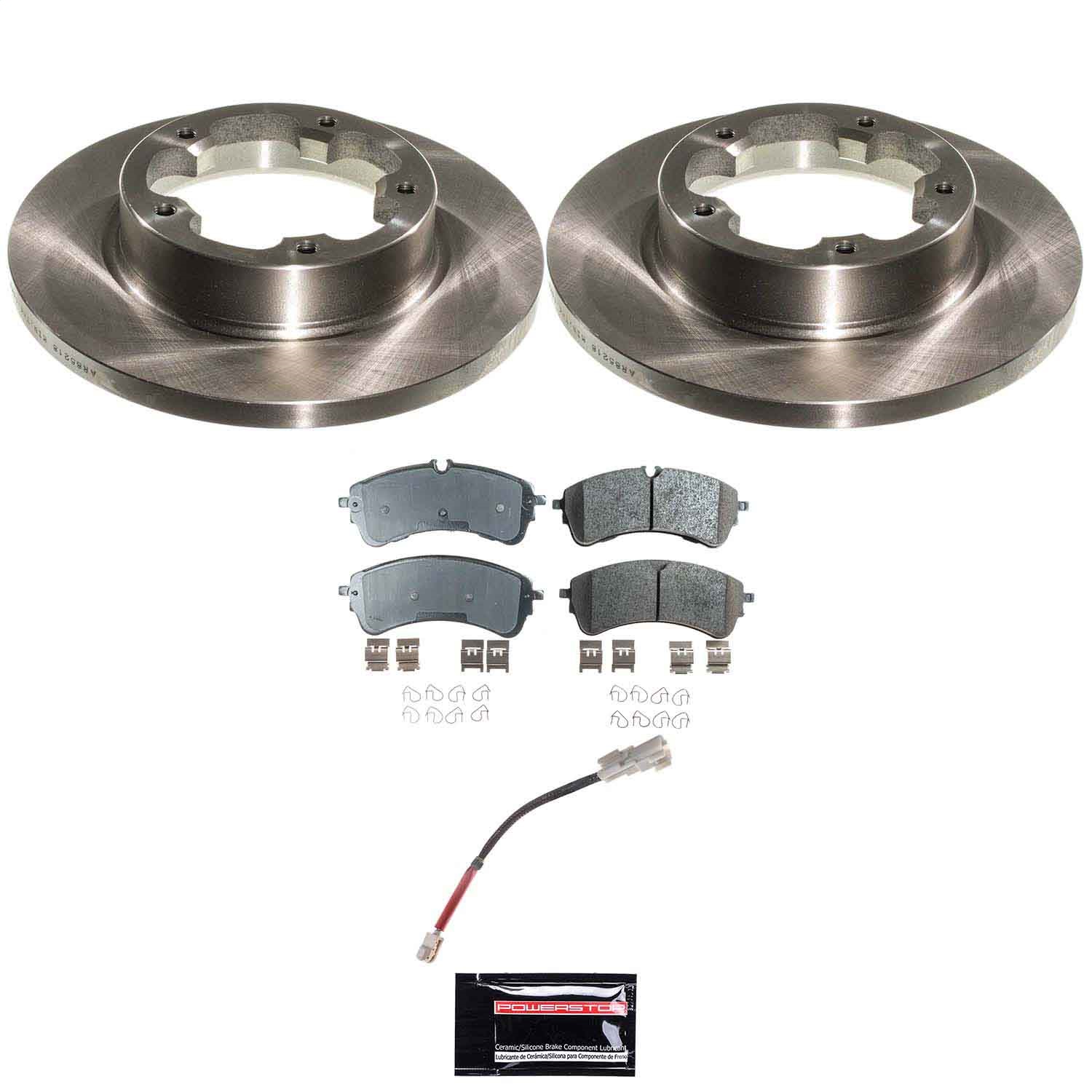 Power Stop - KOE9105 - Rear - Disc Brake Pad and Rotor Kit