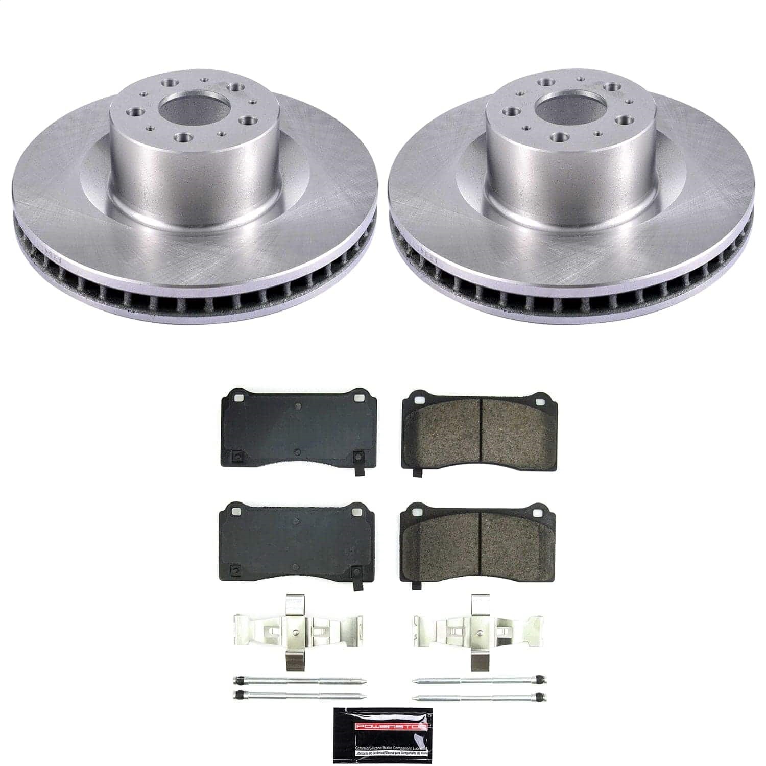 Power Stop - KOE9251 - Front - Disc Brake Pad and Rotor Kit