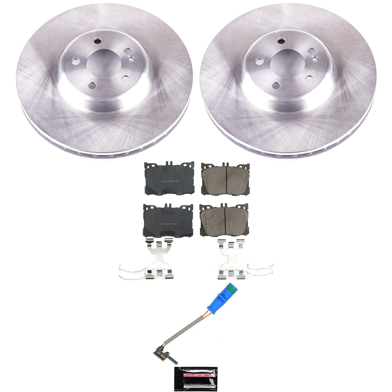 Power Stop - KOE9260 - Front - Disc Brake Pad and Rotor Kit