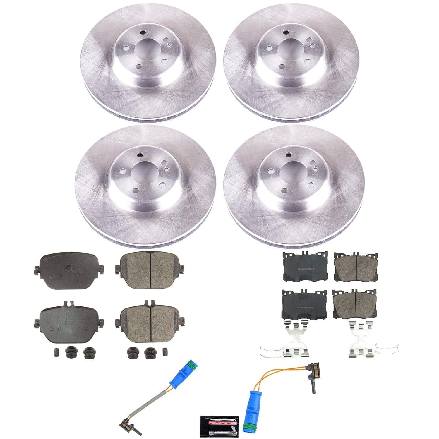 Power Stop - KOE9261 - Front and Rear - Disc Brake Pad and Rotor Kit