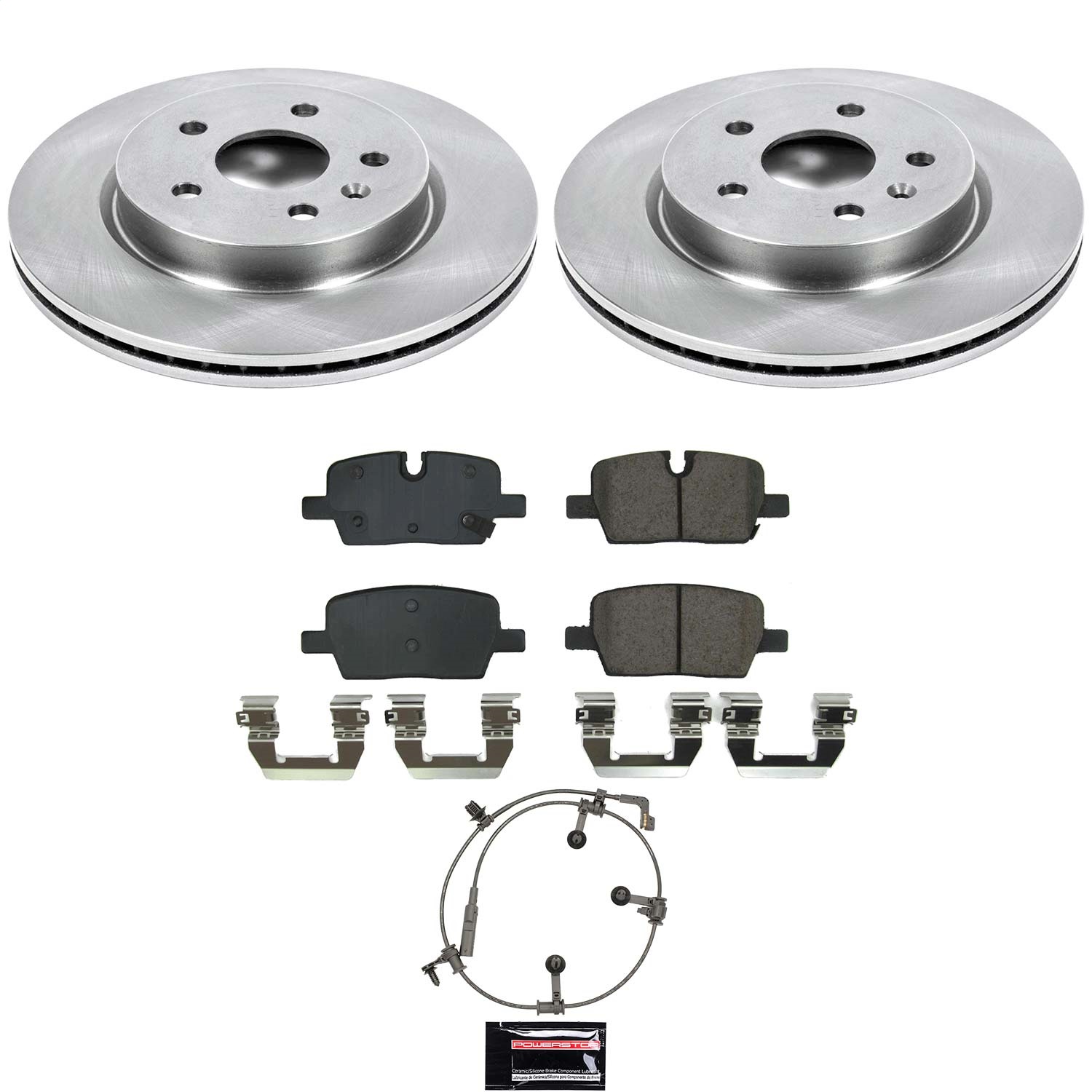 Power Stop - KOE9300 - Rear - Disc Brake Pad and Rotor Kit
