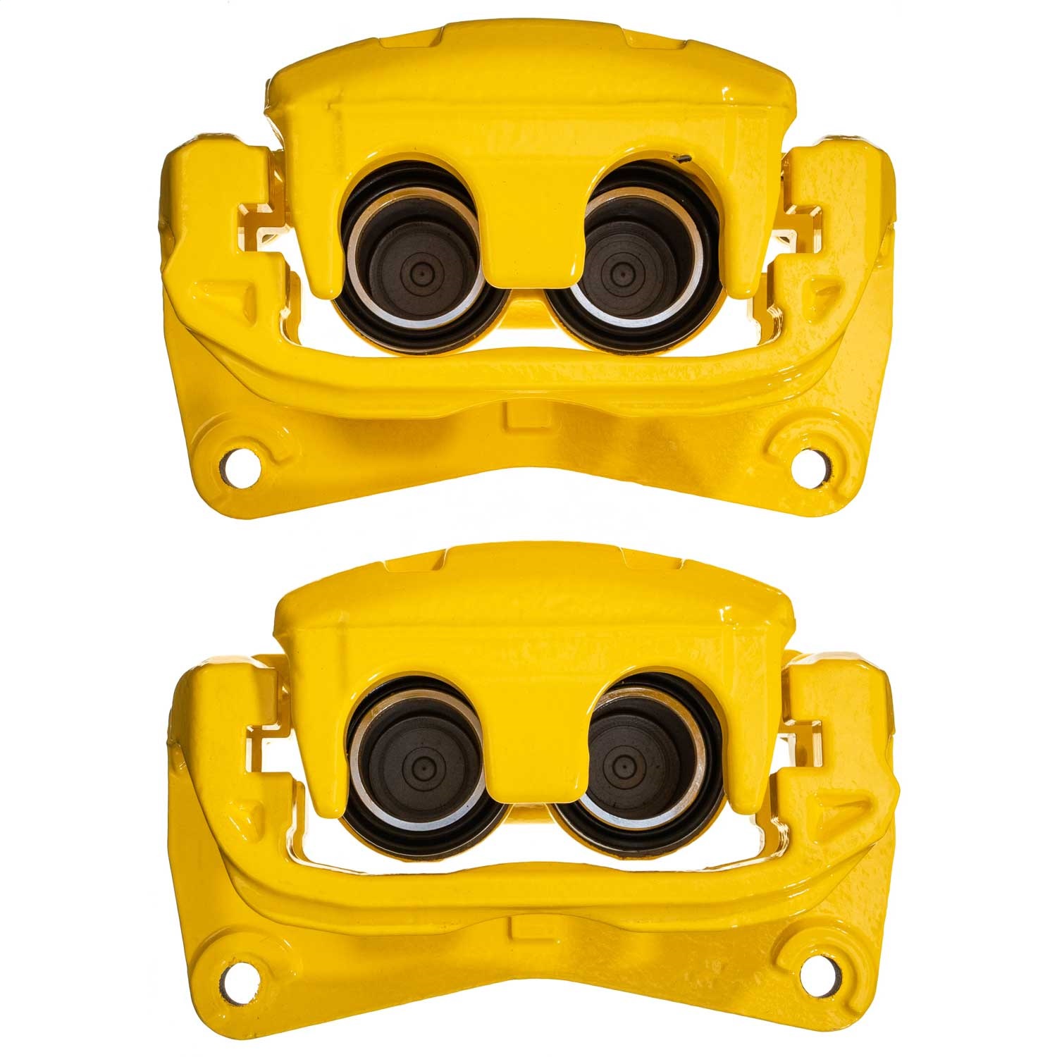 Power Stop - S7084YLW - Front - Disc Brake Caliper Set