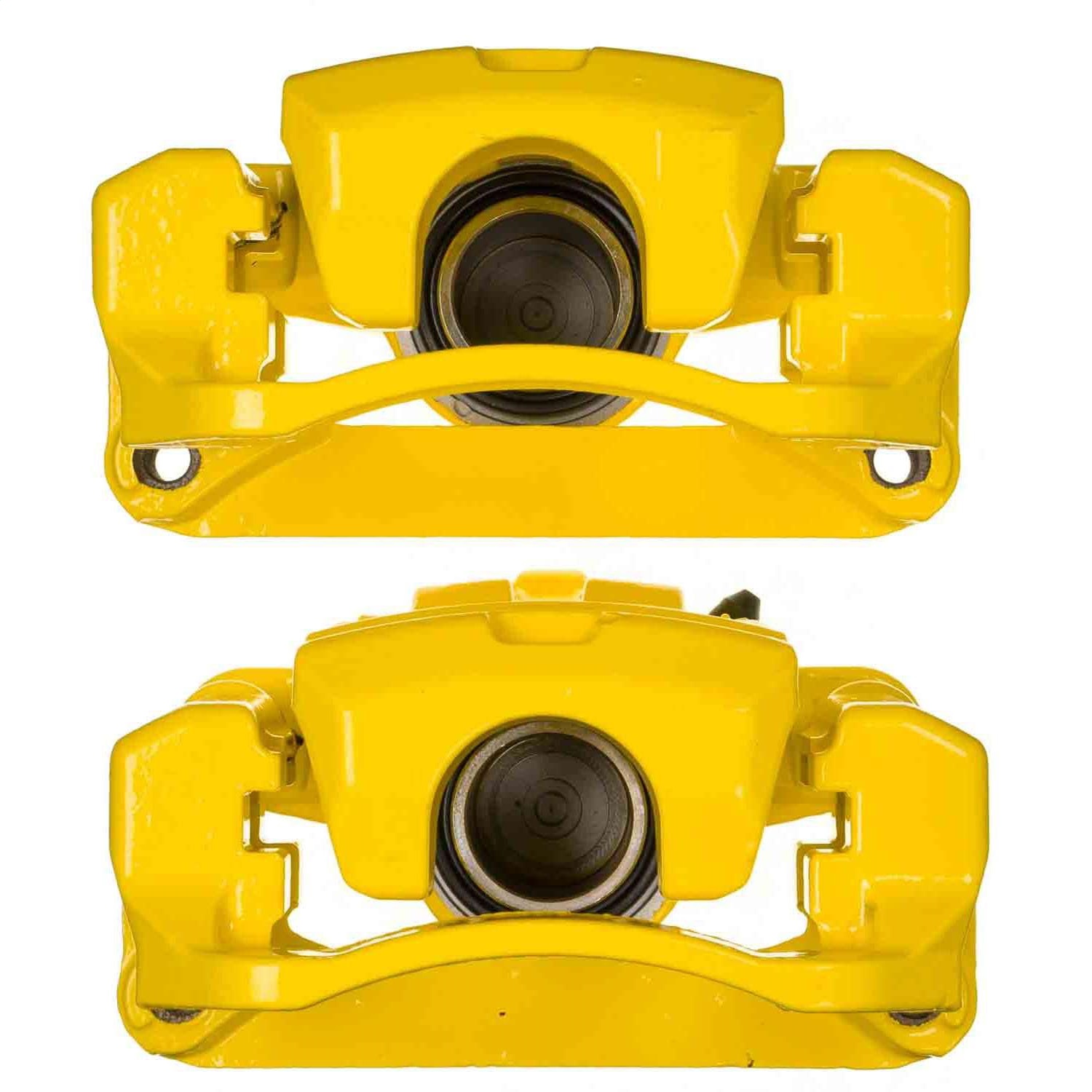 Power Stop - S7092YLW - Rear - Disc Brake Caliper Set