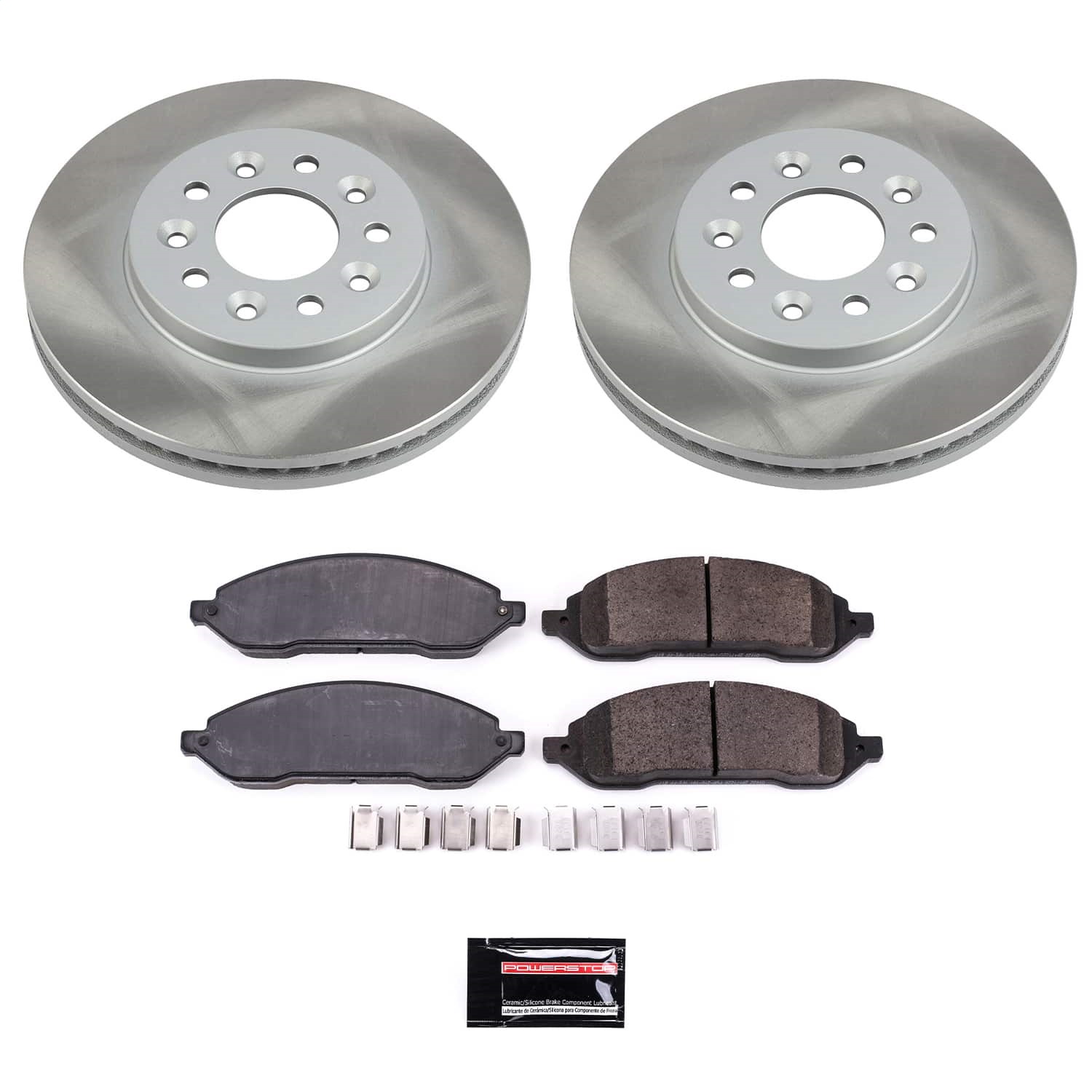 Power Stop - SC3051 - Front - Disc Brake Pad and Rotor Kit