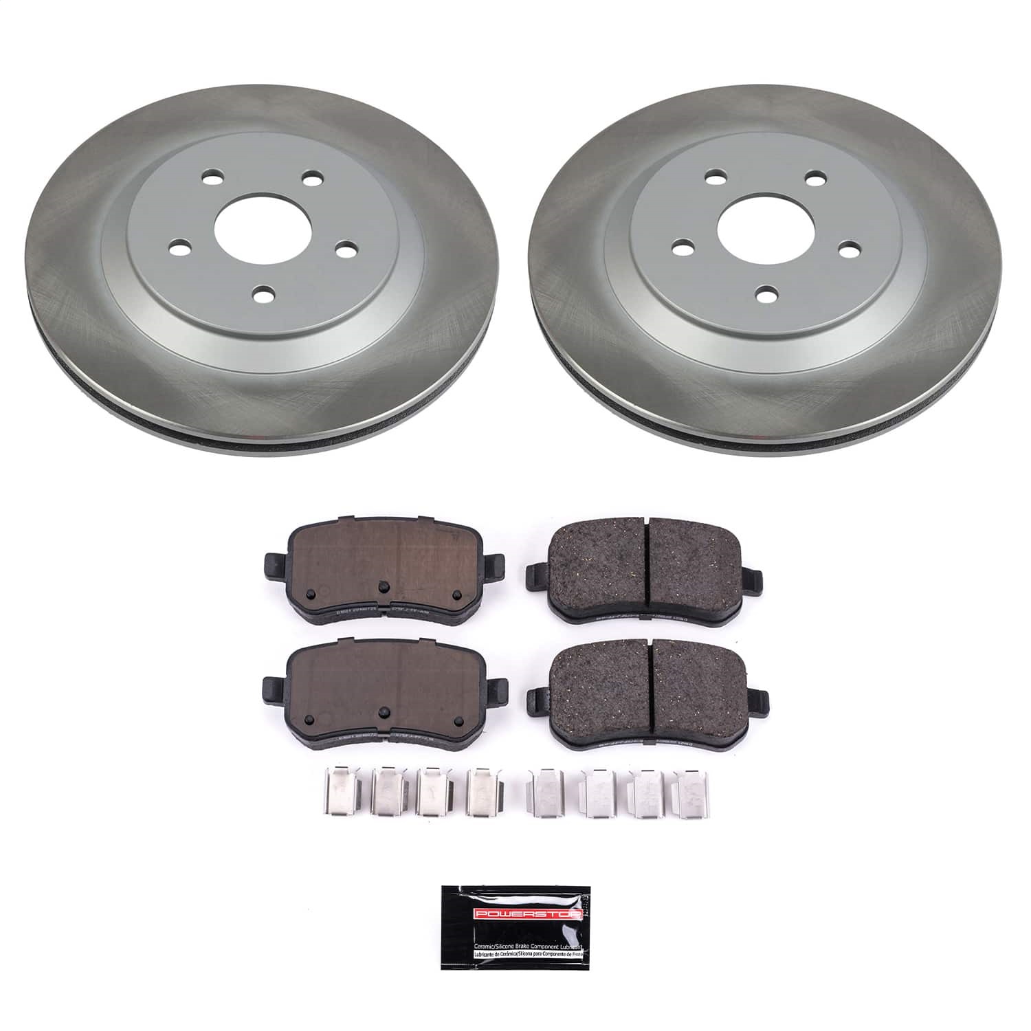 Power Stop - SC3061 - Rear - Disc Brake Pad and Rotor Kit