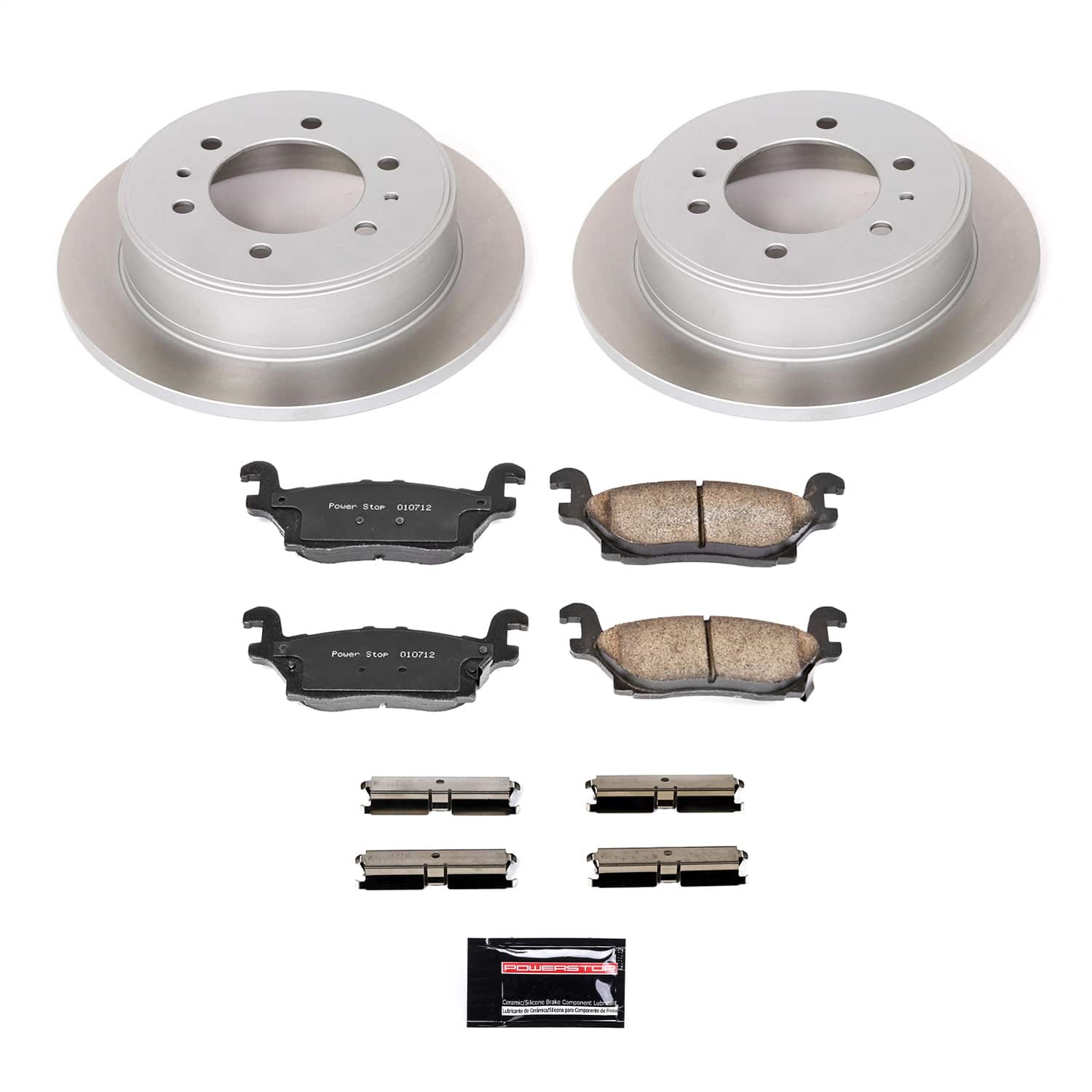 Power Stop - SC3067 - Rear - Disc Brake Pad and Rotor Kit