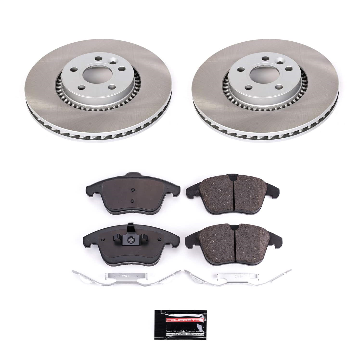 Power Stop - SC4701 - Front - Disc Brake Pad and Rotor Kit