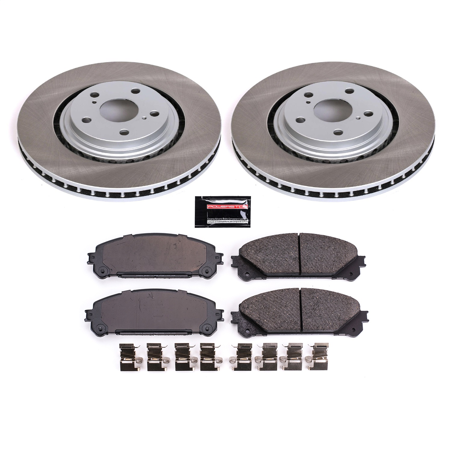 Power Stop - SC4713 - Front - Disc Brake Pad and Rotor Kit