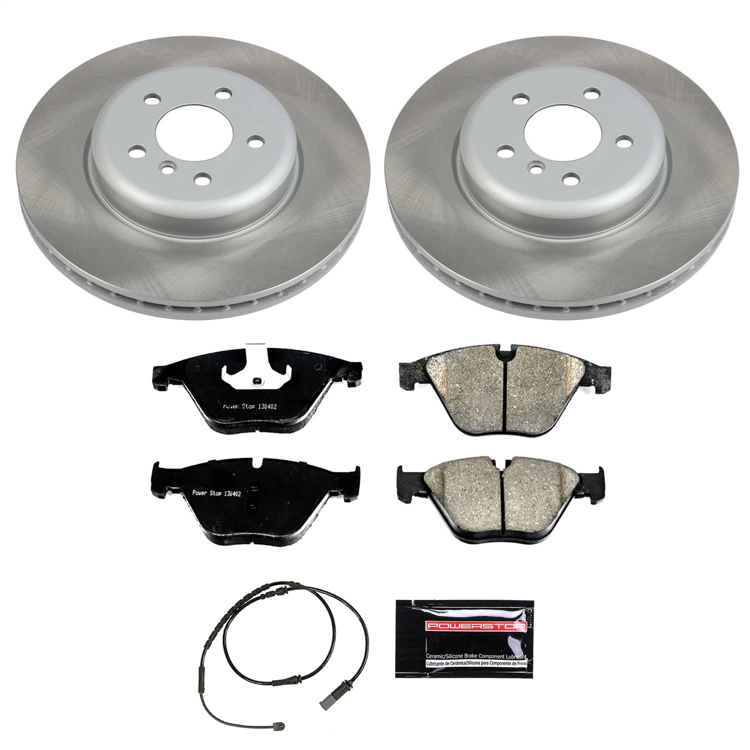 Power Stop - SC6020 - Front - Disc Brake Pad and Rotor Kit