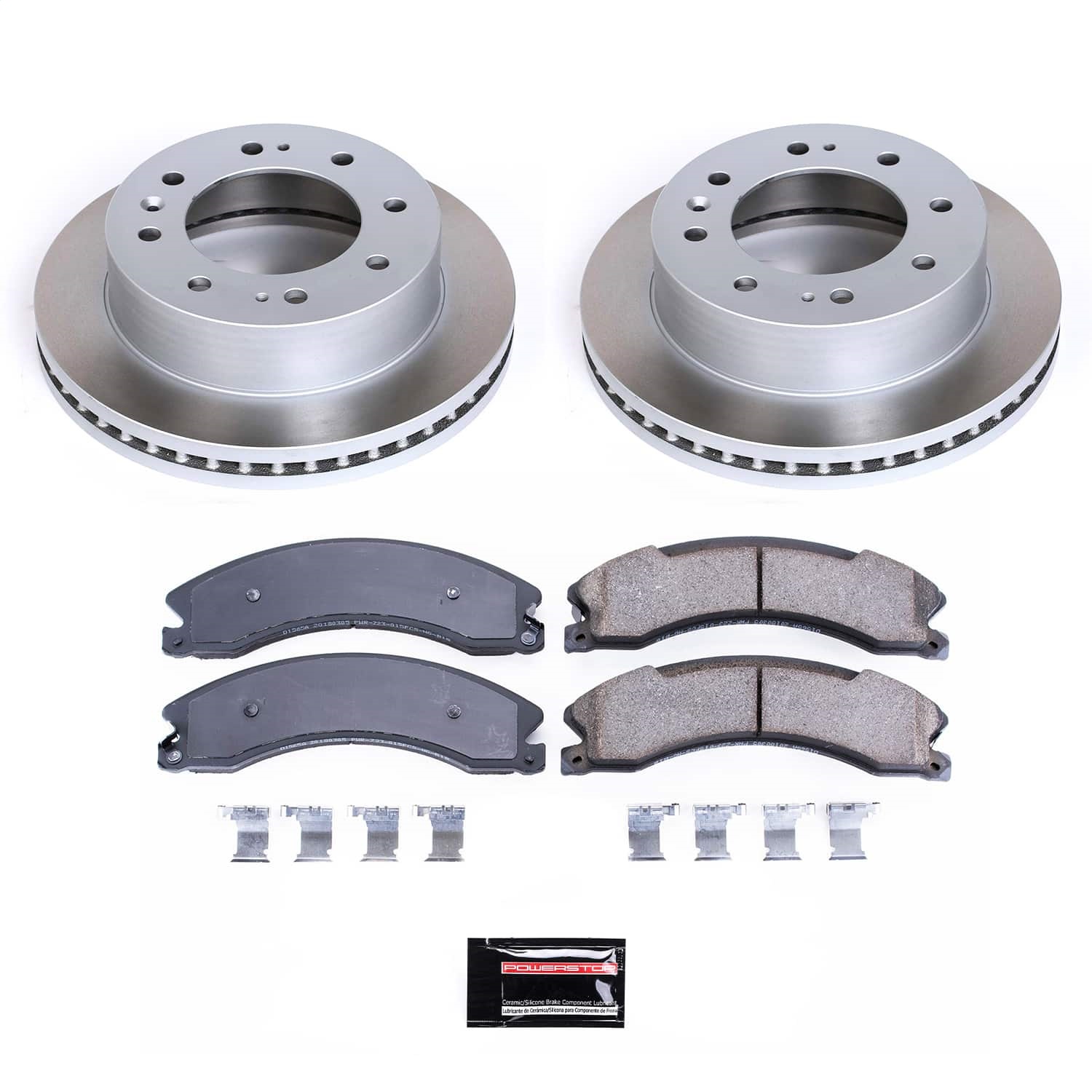 Power Stop - SC6258 - Front - Disc Brake Pad and Rotor Kit