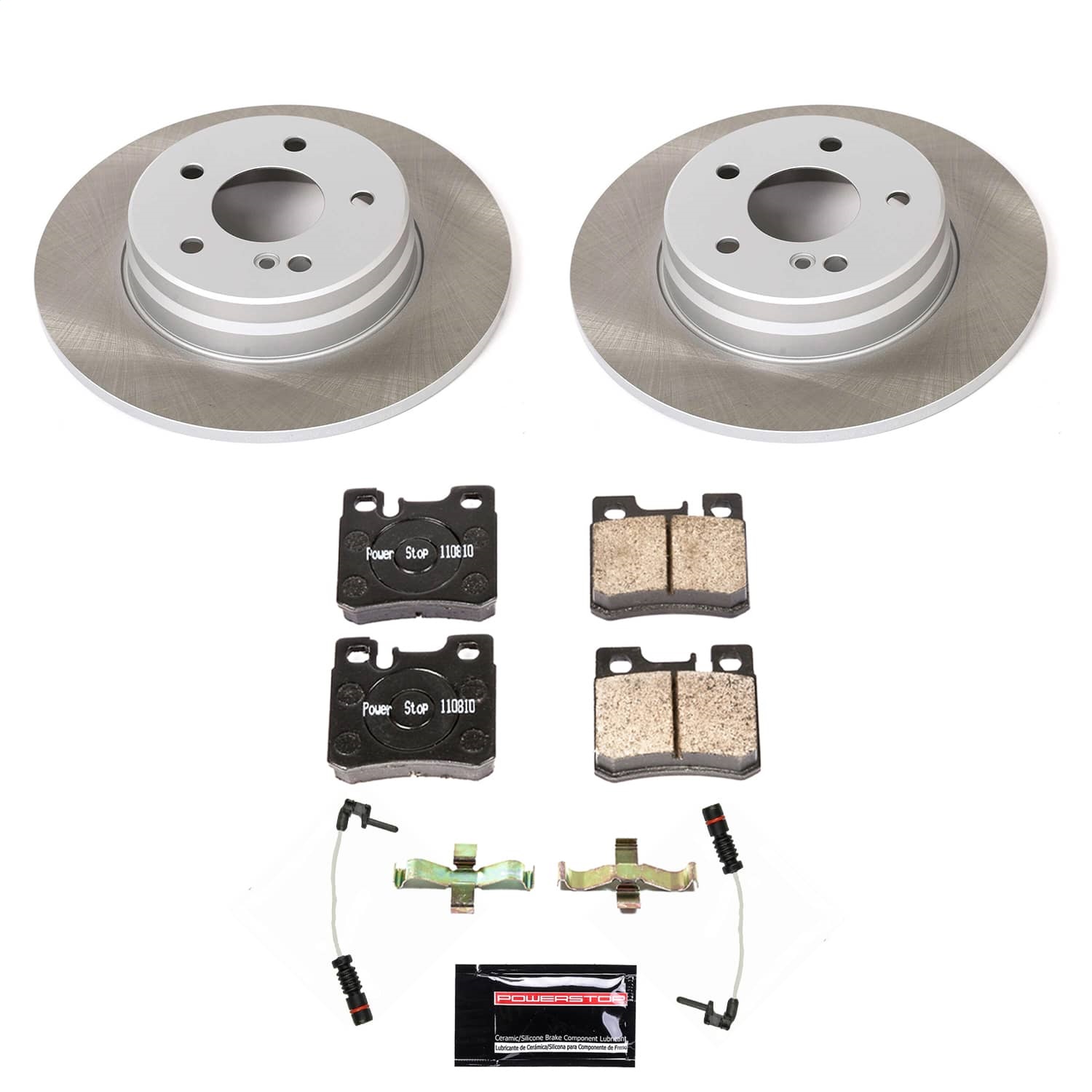 Power Stop - SC6340 - Rear - Disc Brake Pad and Rotor Kit