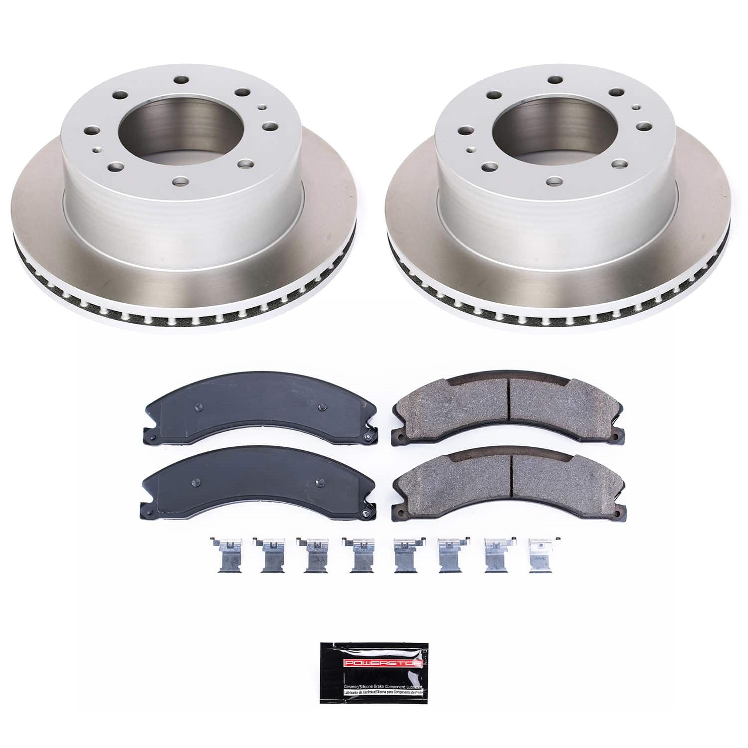 Power Stop - SC6993 - Rear - Disc Brake Pad and Rotor Kit
