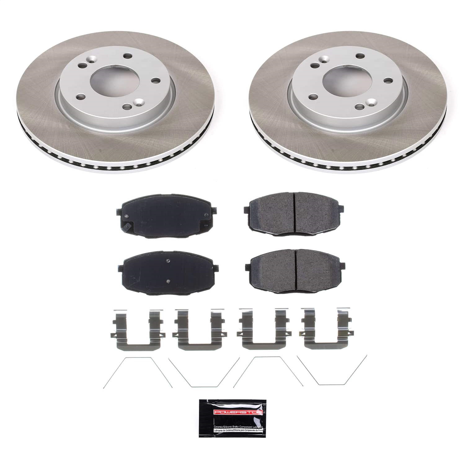 Power Stop - SC8007 - Front - Disc Brake Caliper Set