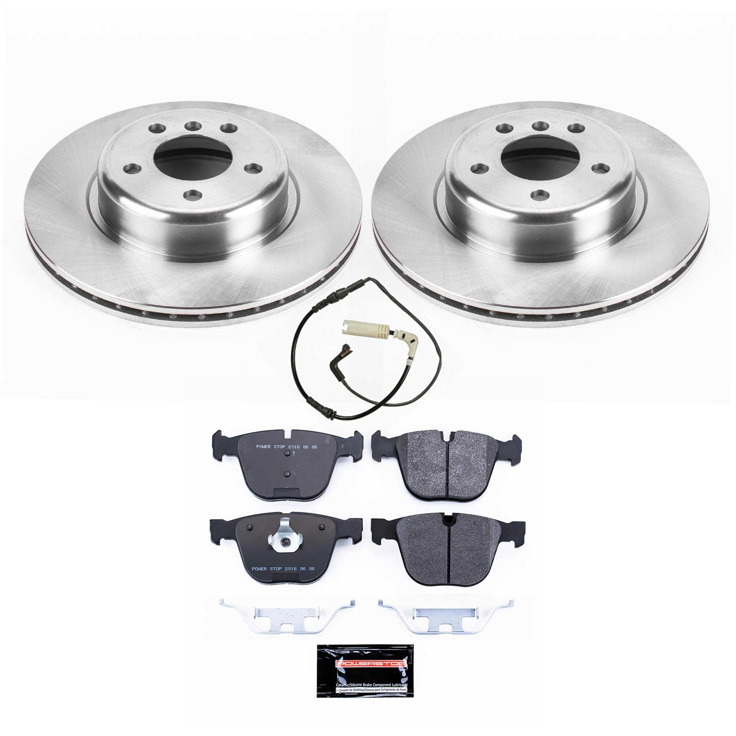 Power Stop - TDBK5694 - Rear - Disc Brake Pad and Rotor Kit