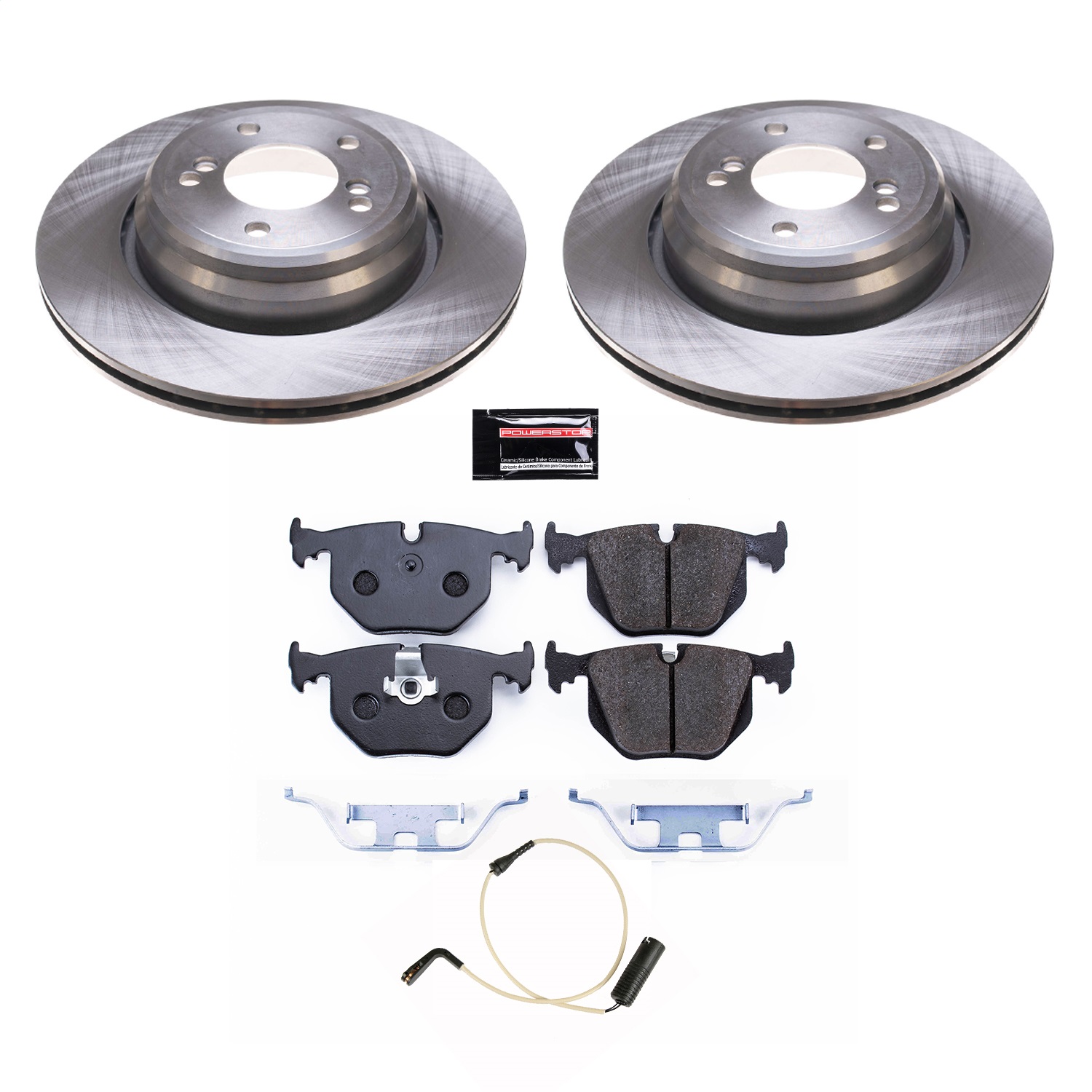 Power Stop - TDBK5731 - Rear - Disc Brake Pad and Rotor Kit
